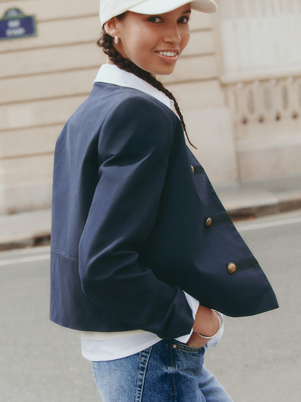 Sacou Bleumarin Femeie-1