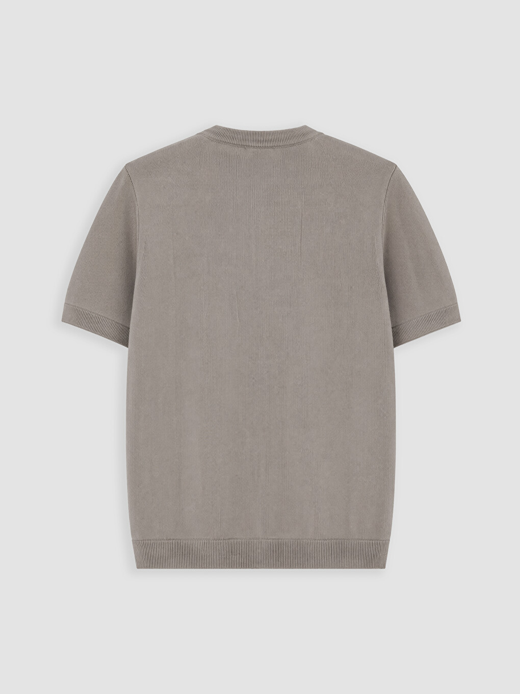 Crew Neck Men's Knitwear T-shirt-5