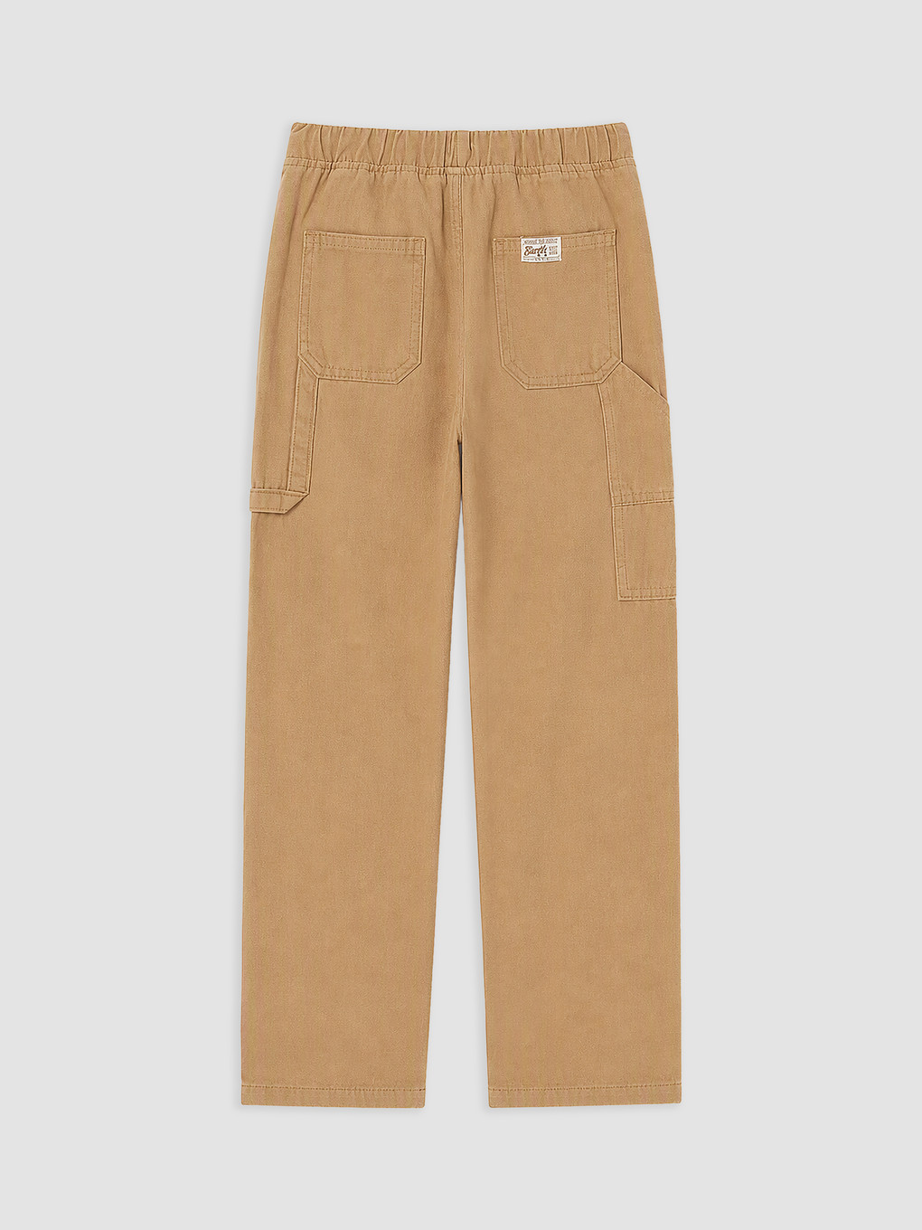Boys' Gabardine Cargo Trousers-1