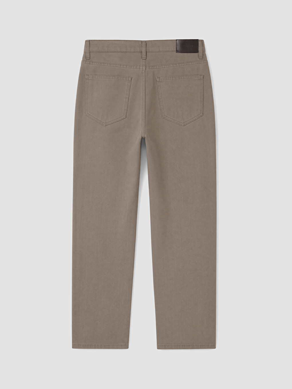 Kahverengi Regular Fit Keten Karışımlı Erkek Pantolon-7