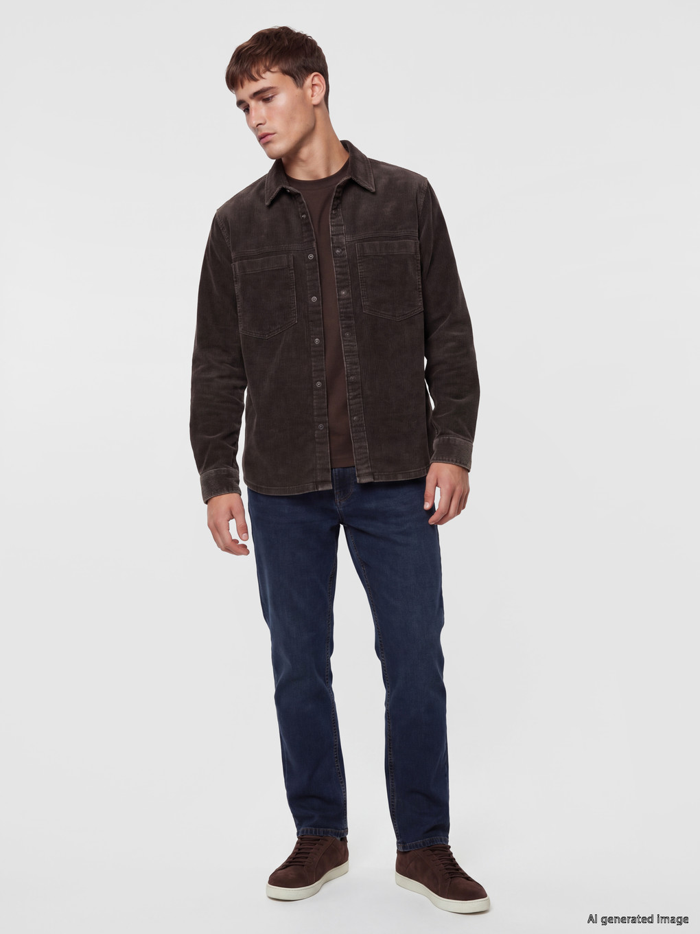 Relax Fit Men's Jean Shirt-1