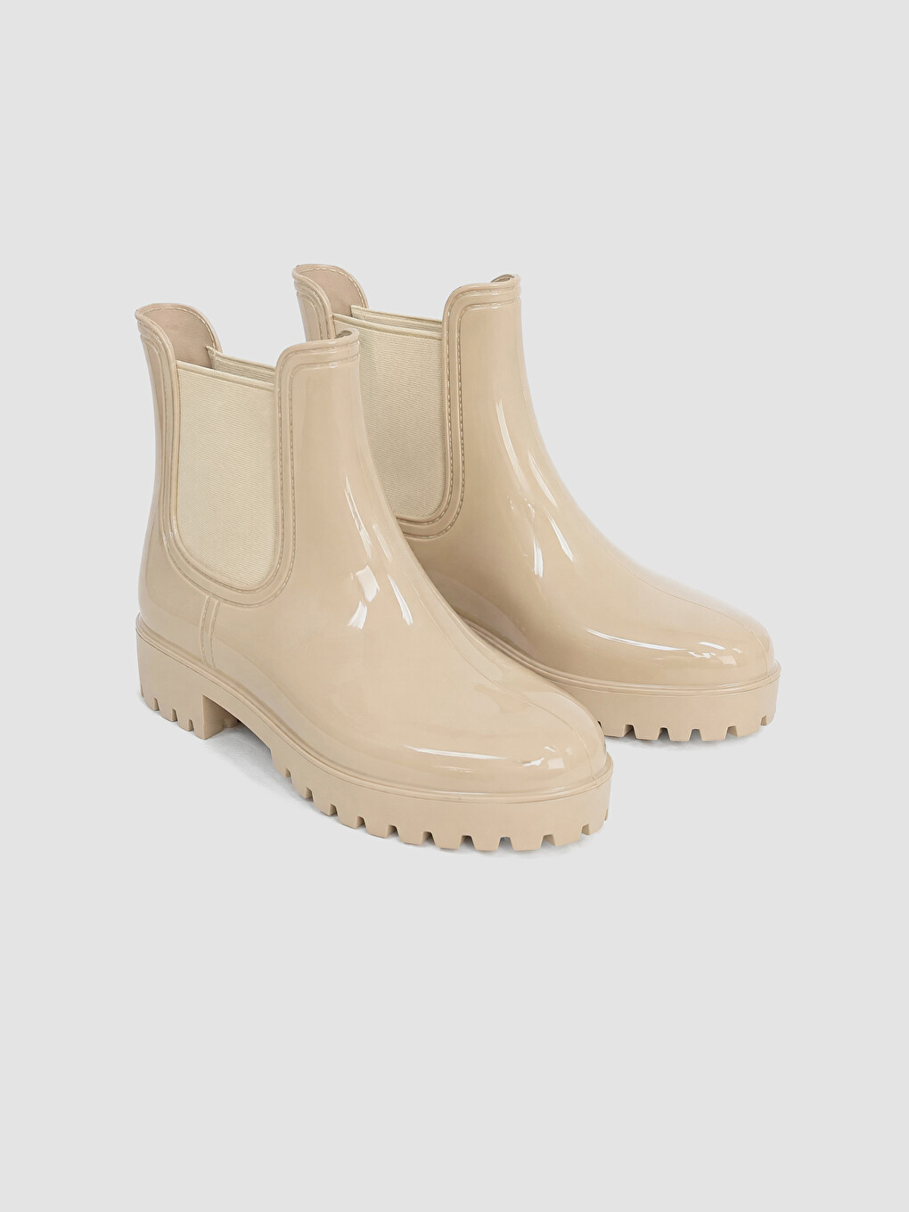 Woman Beige Boots