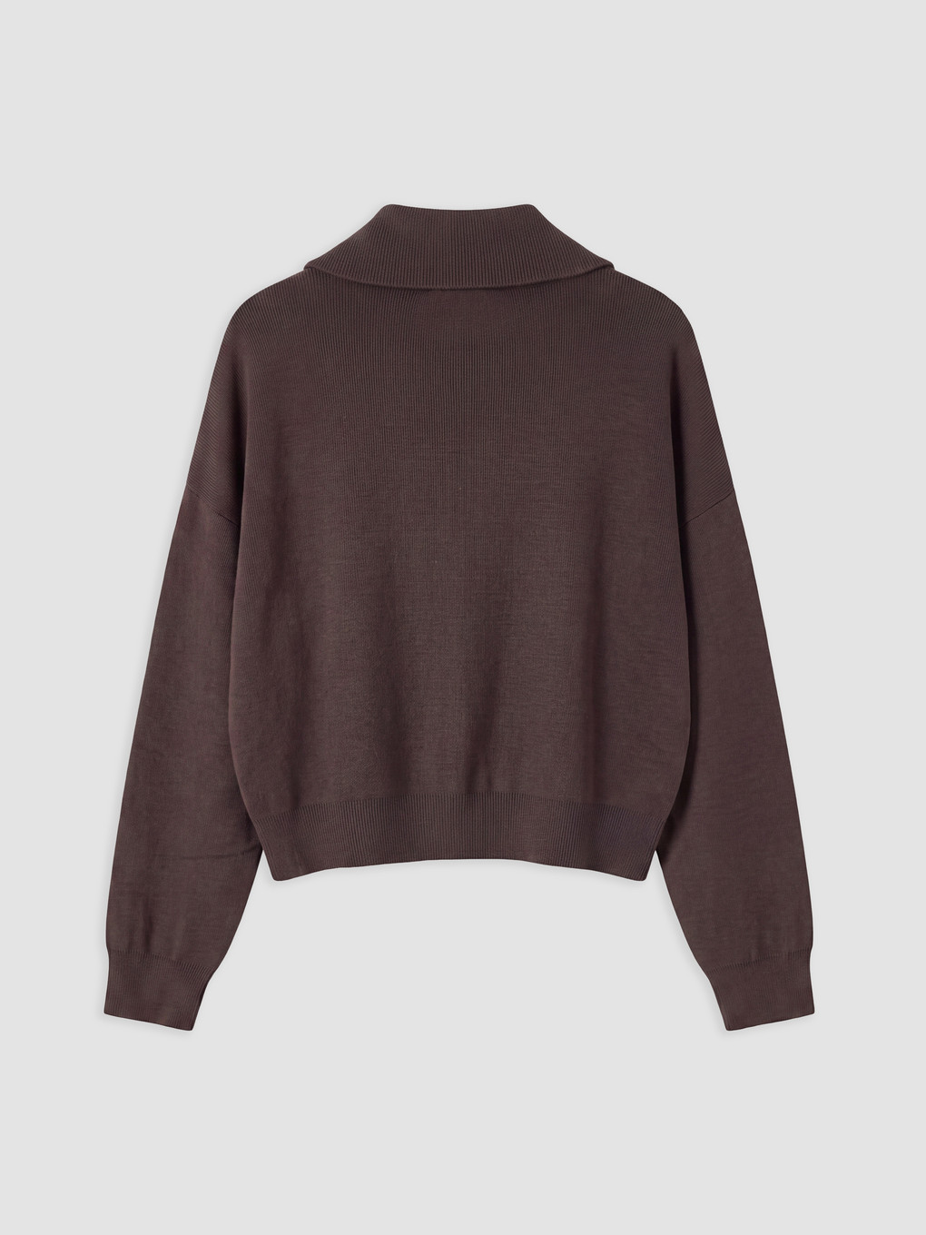 Polo Collar Women's Knitwear Cardigan-1