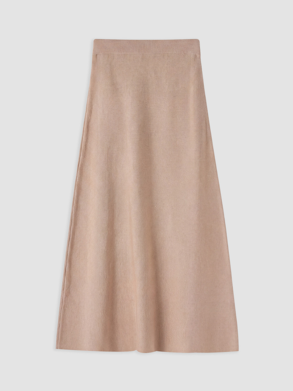 Elastic Waist Knitwear Skirt-4