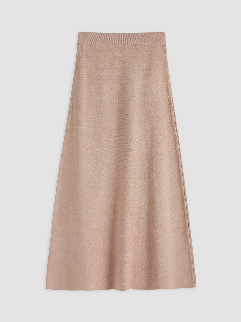 Elastic Waist Knitwear Skirt-5
