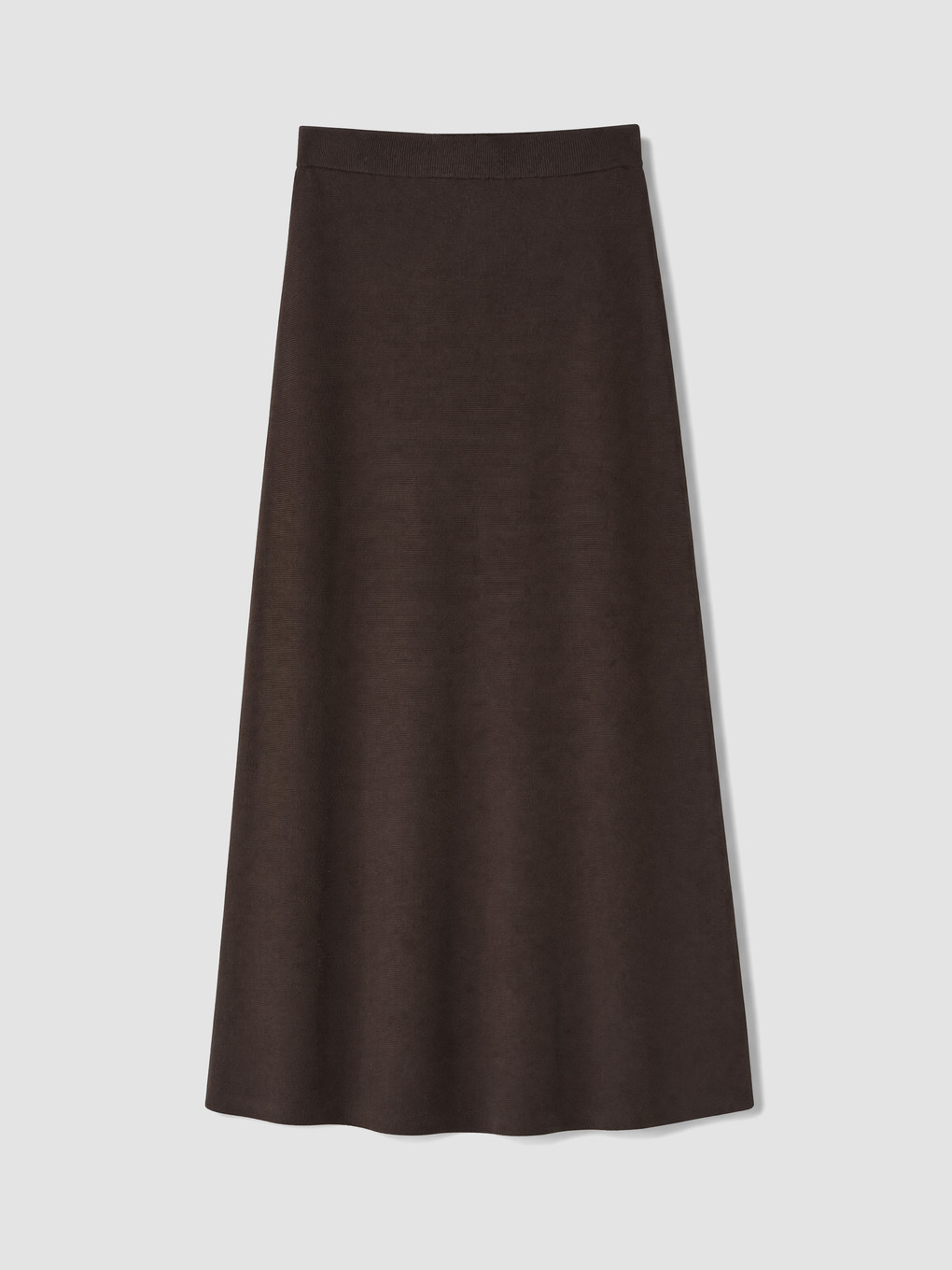Elastic Waist Knitwear Skirt-4