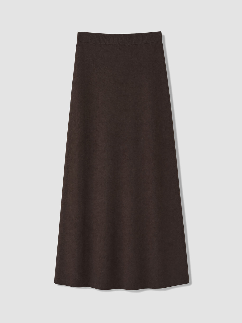 Elastic Waist Knitwear Skirt-6