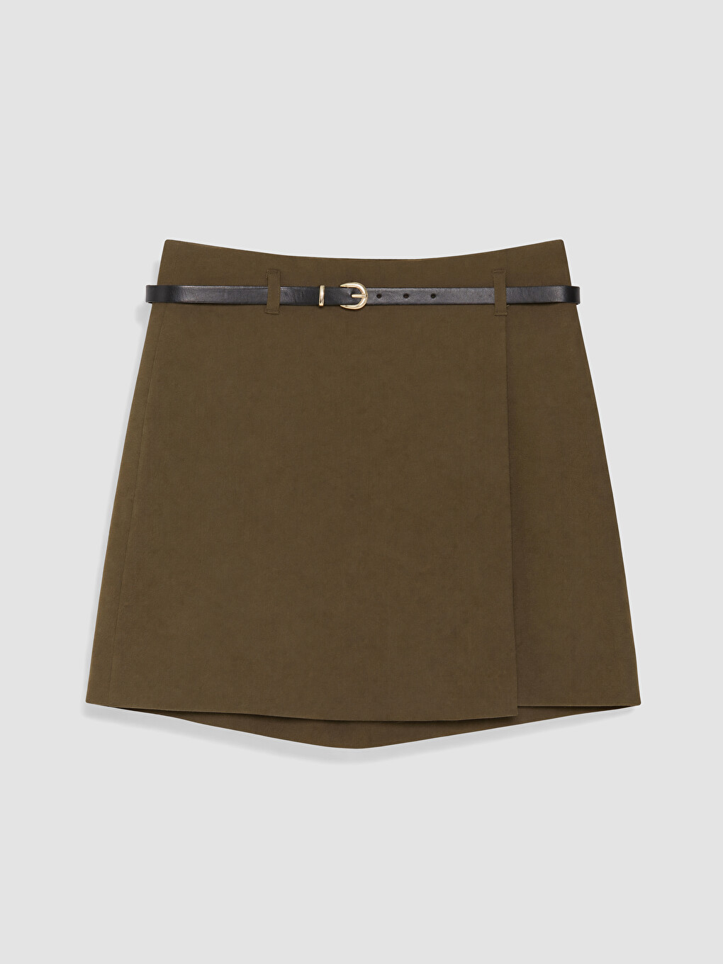 Woman Khaki Skort-4