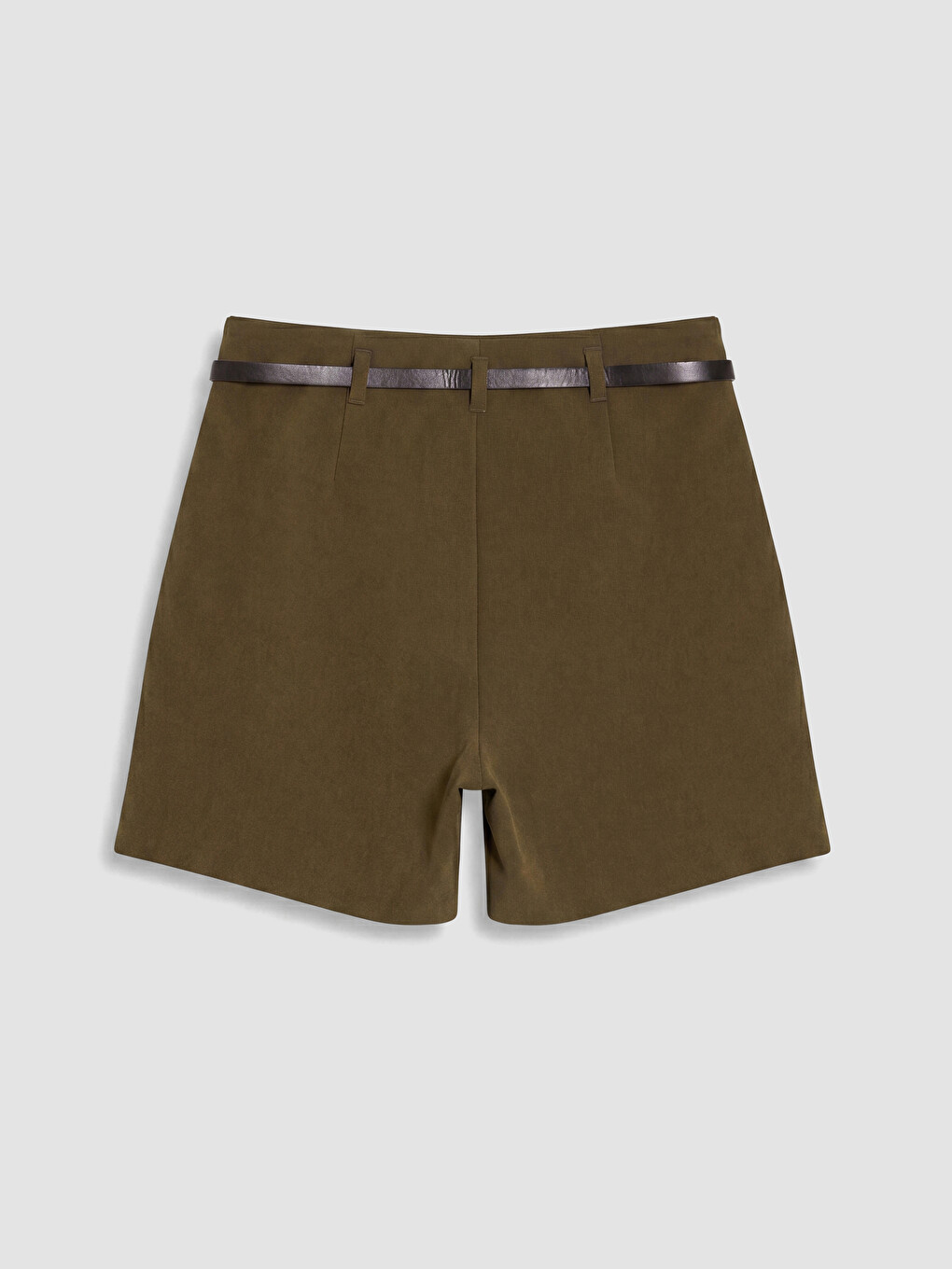 Woman Khaki Skort-6