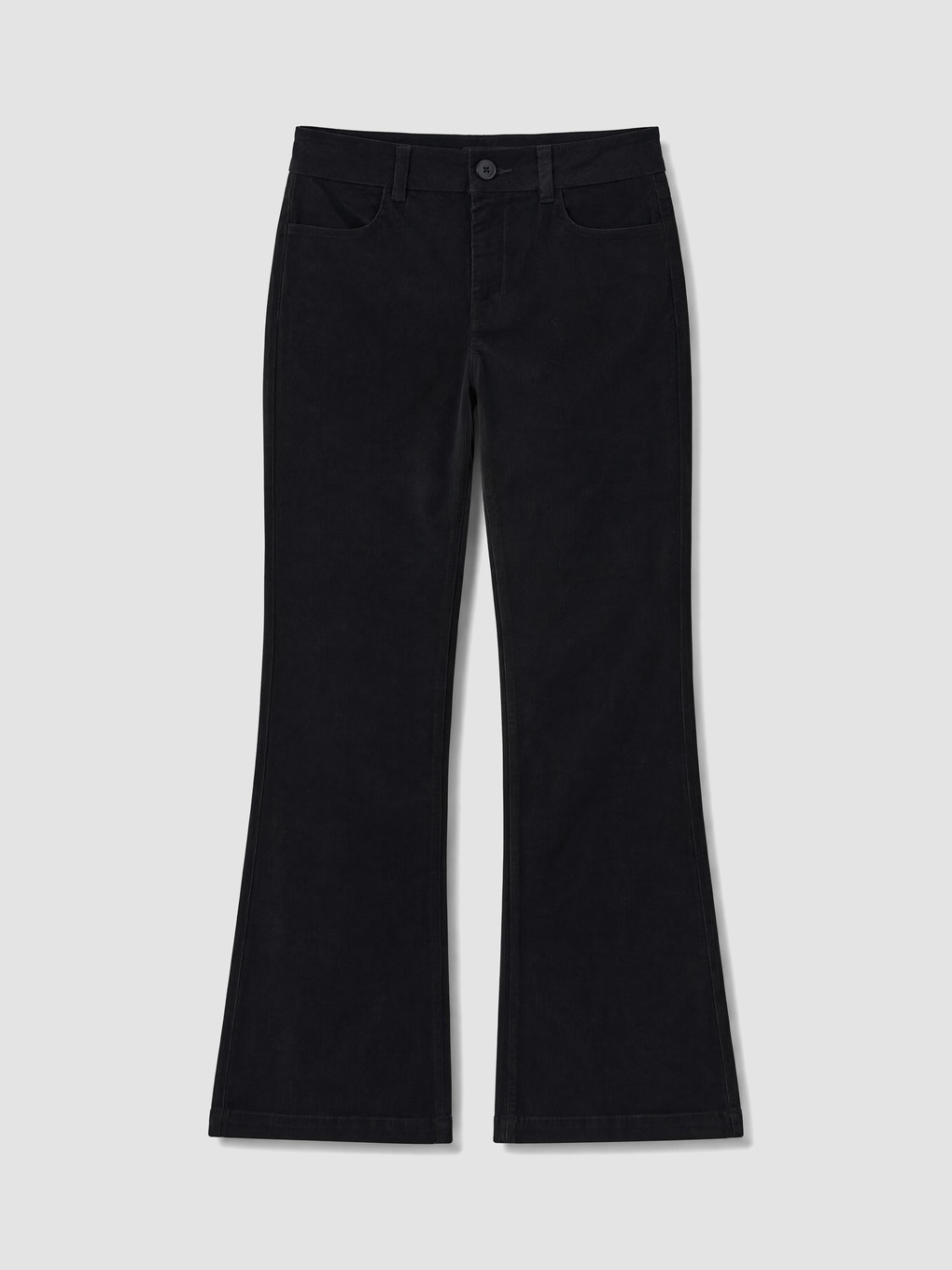 Flare Women's Velvet Trousers-4