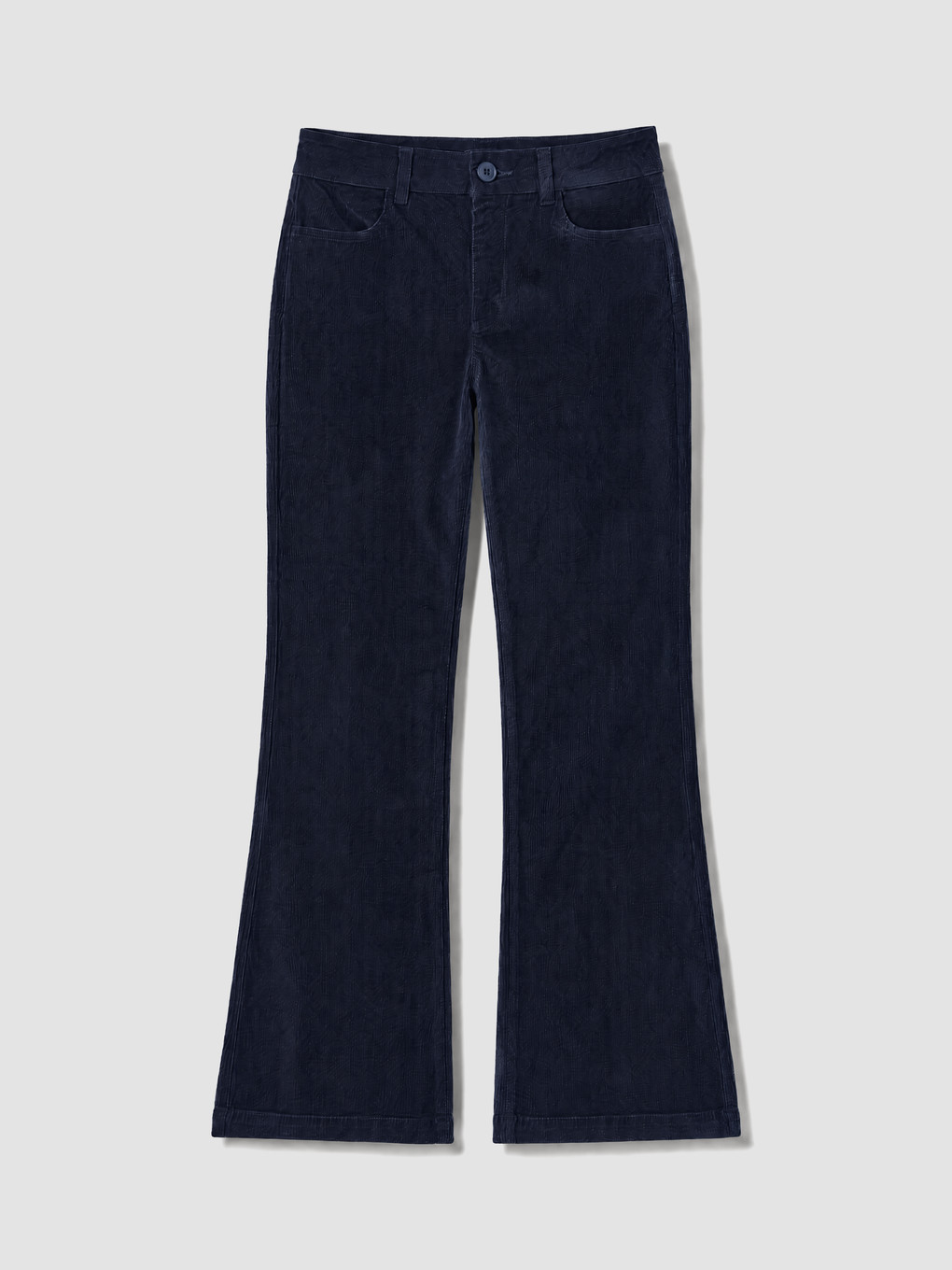 Flare Women's Velvet Trousers-4