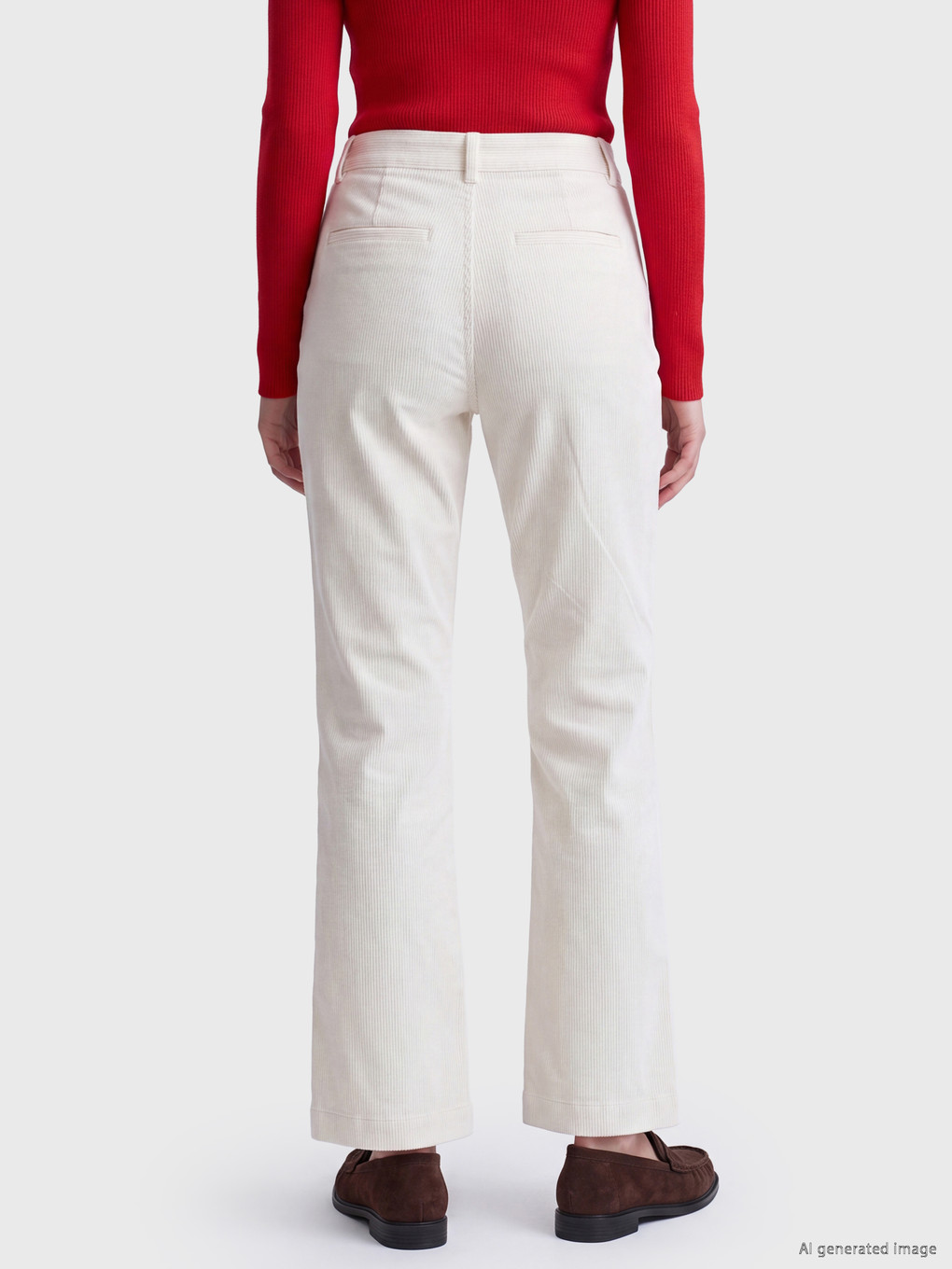 Flare Women's Velvet Trousers-3