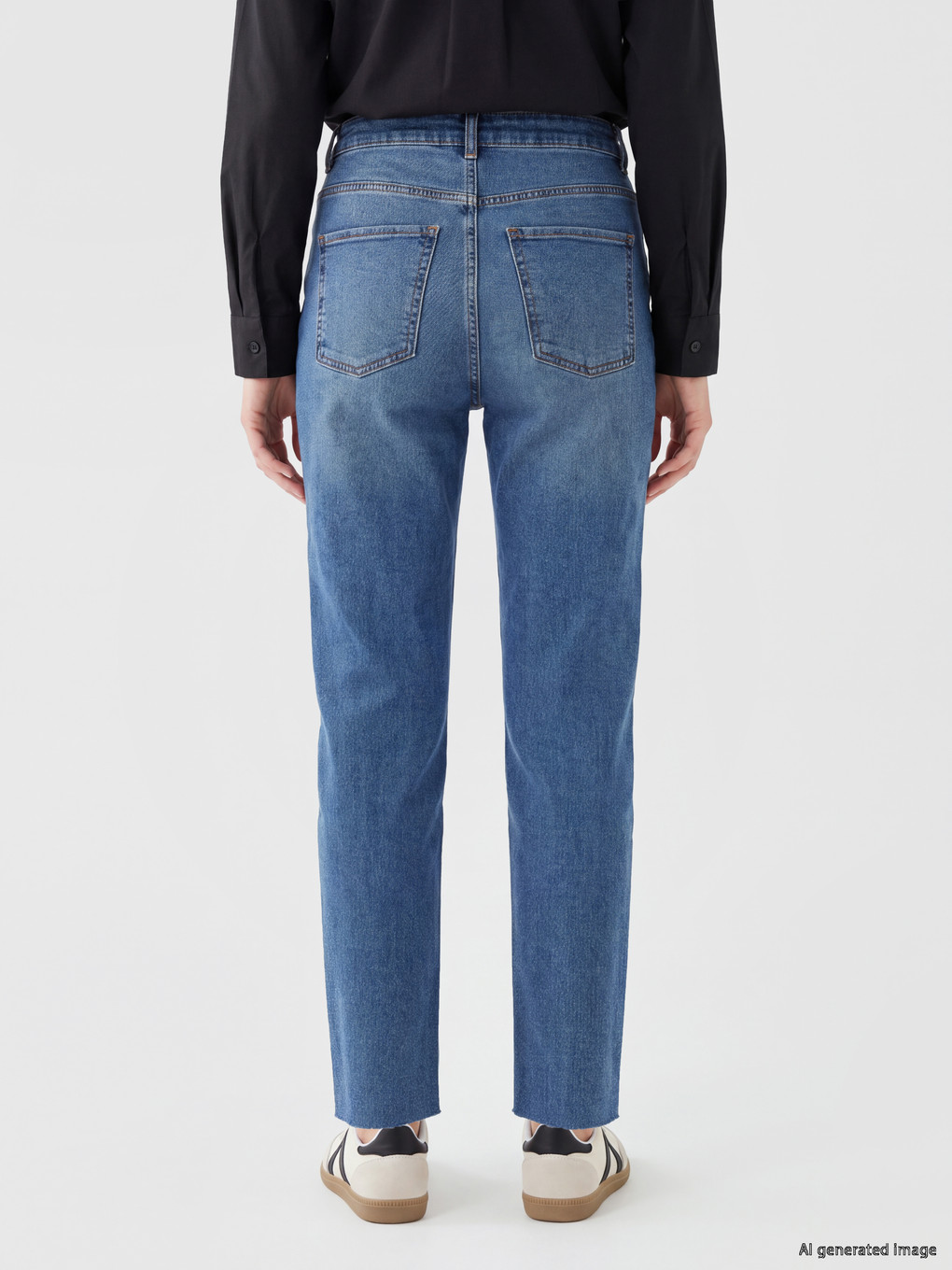 İndigo Mom Jean-3