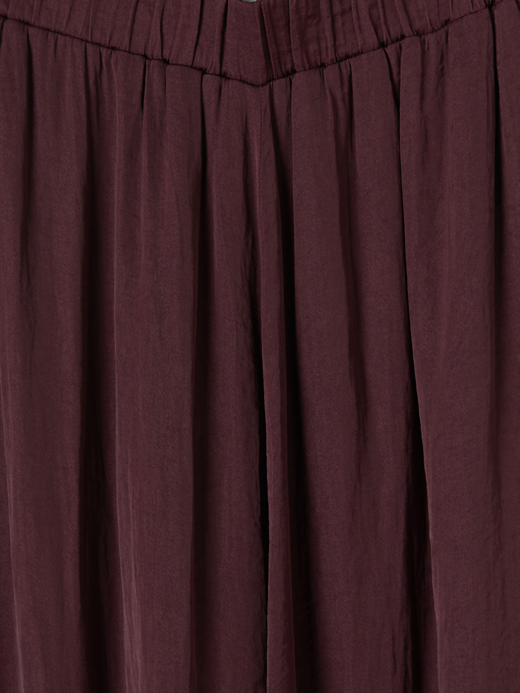 Elastic Waist Flared Midi Women's Skirt-5