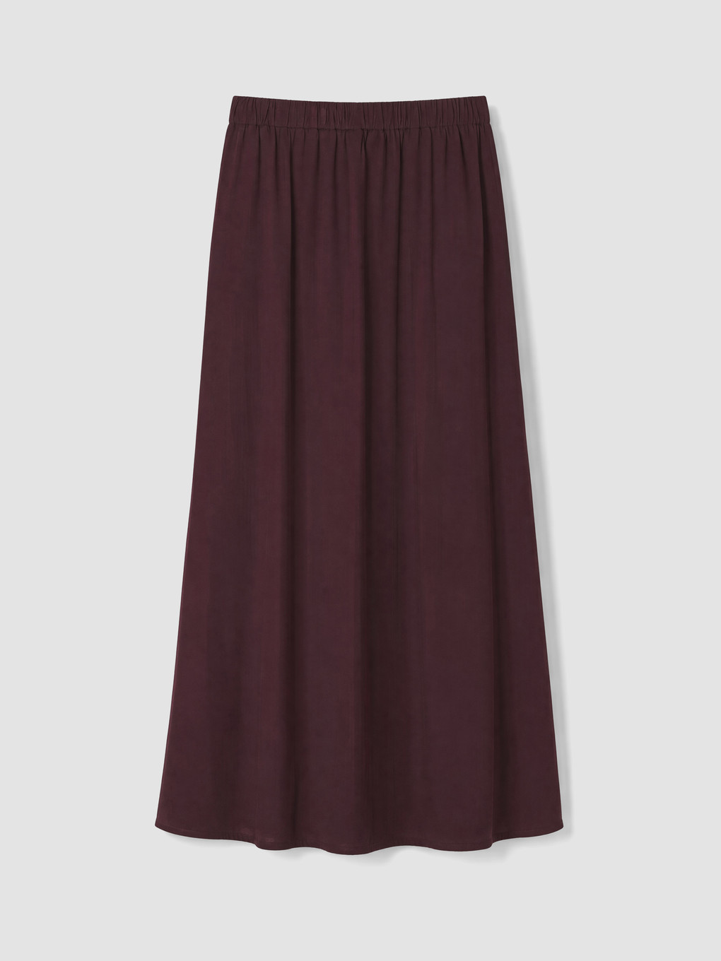 Elastic Waist Flared Midi Women's Skirt-6