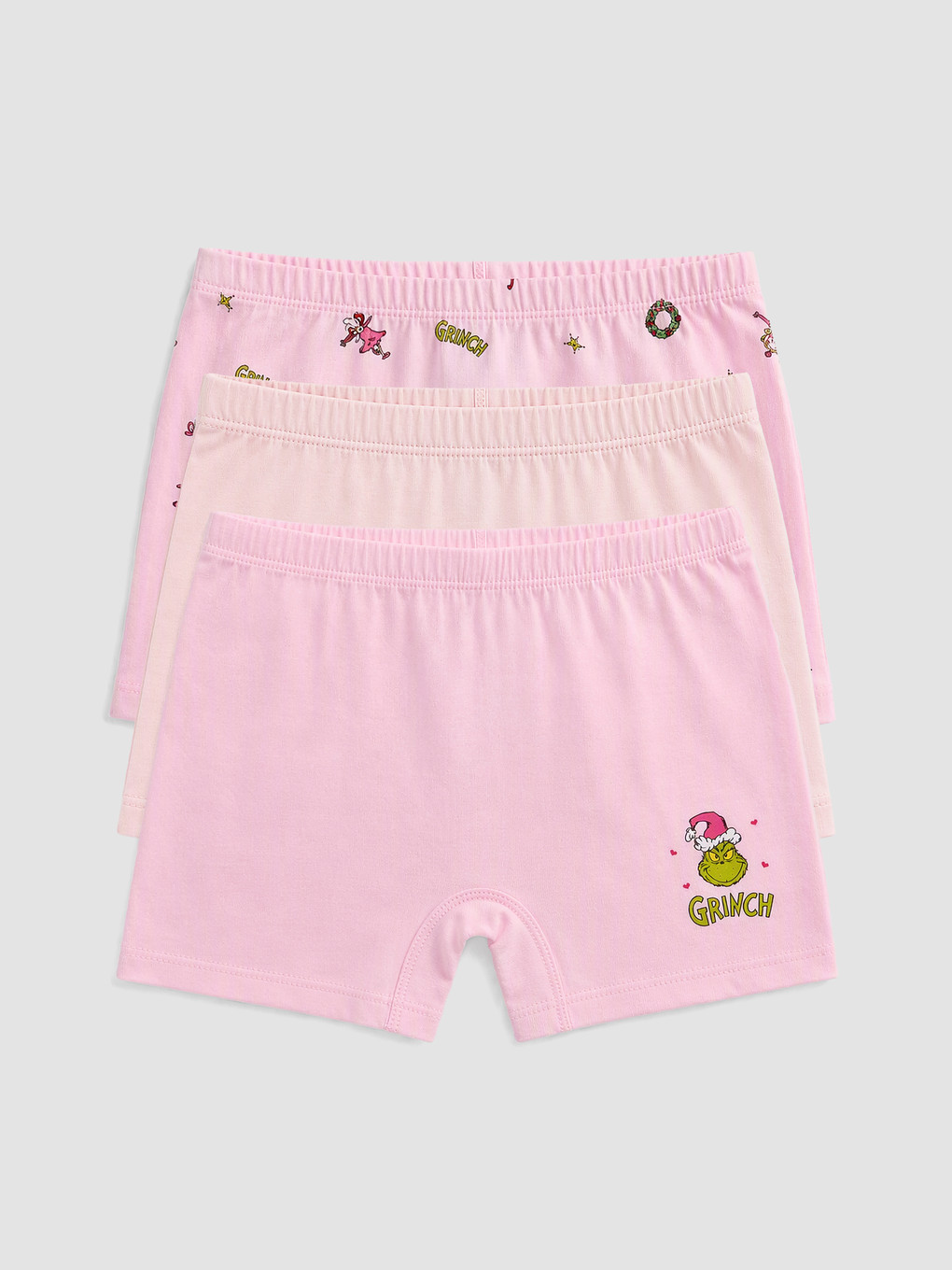 Girl Pink Boxer Briefs-5