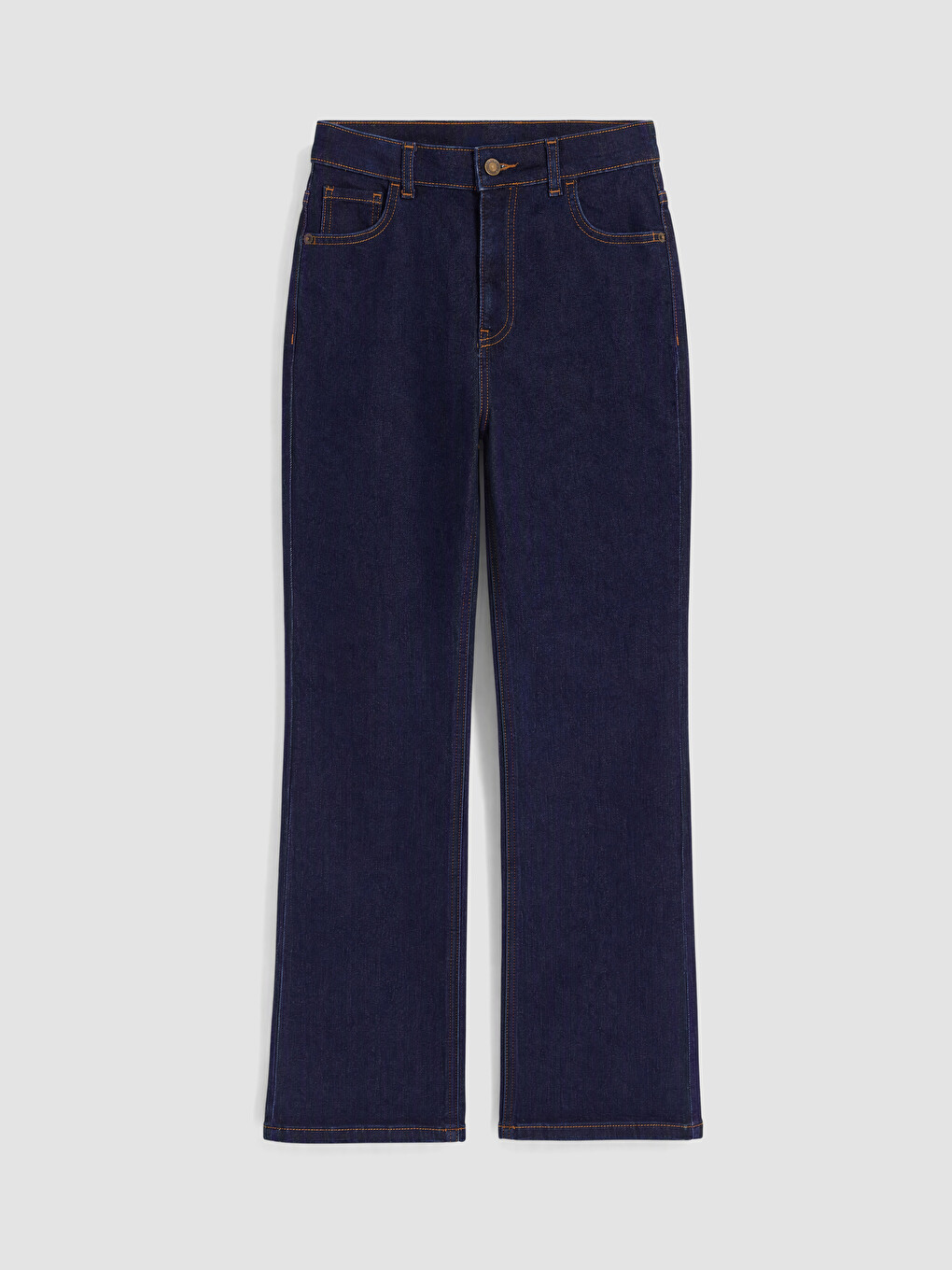 İndigo Flare Kadın Jean Pantolon