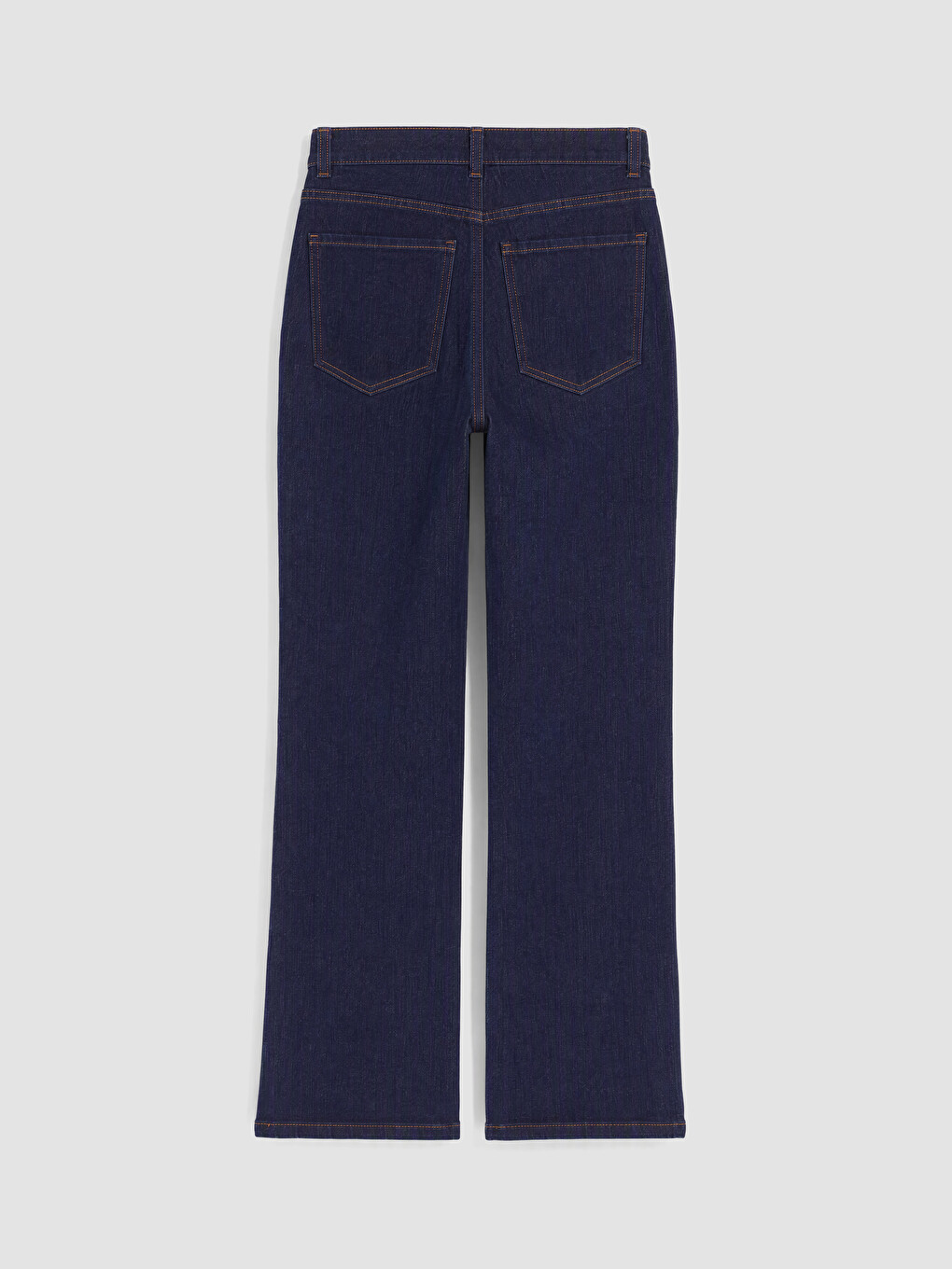 İndigo Flare Kadın Jean Pantolon-2
