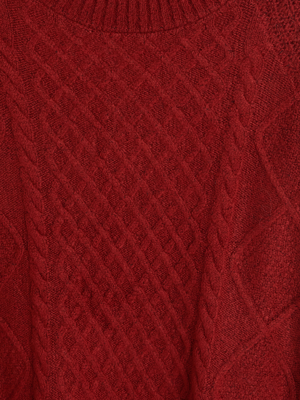 Argyle Patterned Women's Knitwear Sweater-5