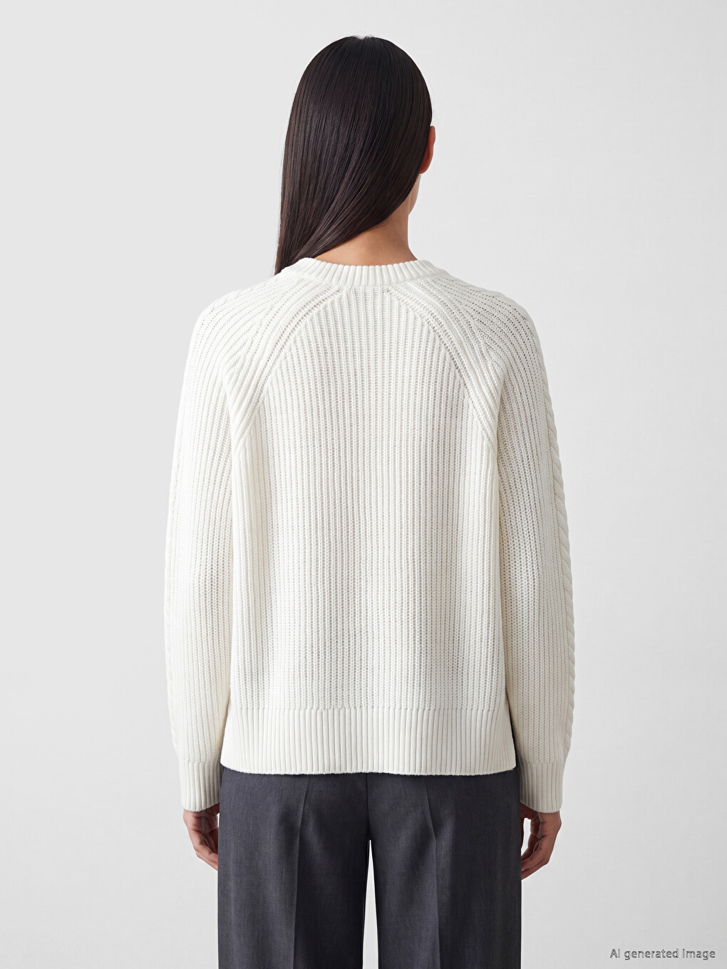 Cable Knit Women's Knitwear Sweater-3
