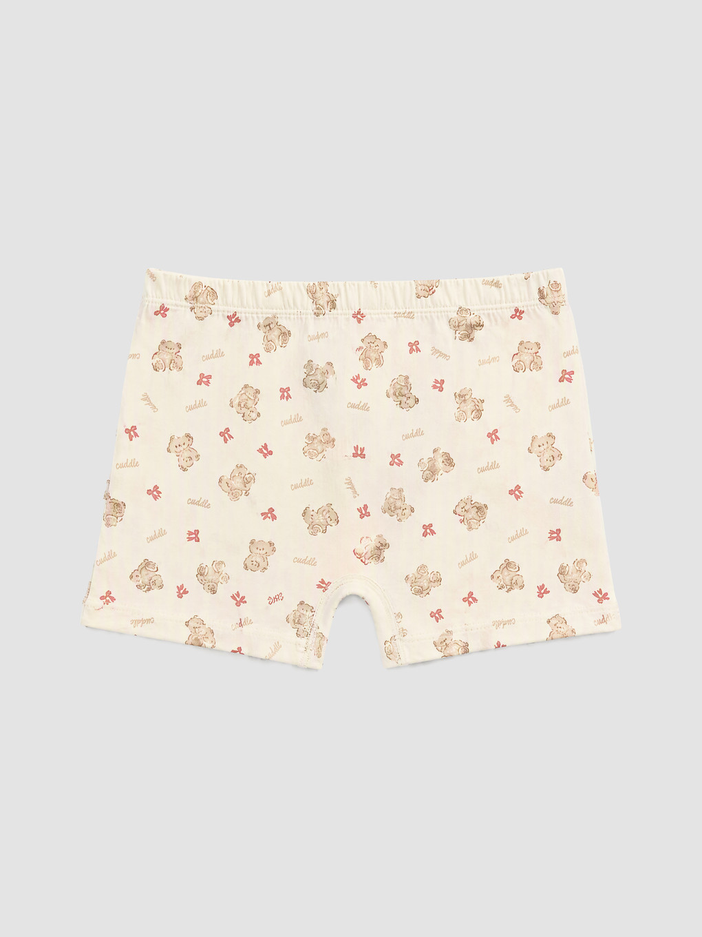 Girl Ecru Boxer Briefs-1
