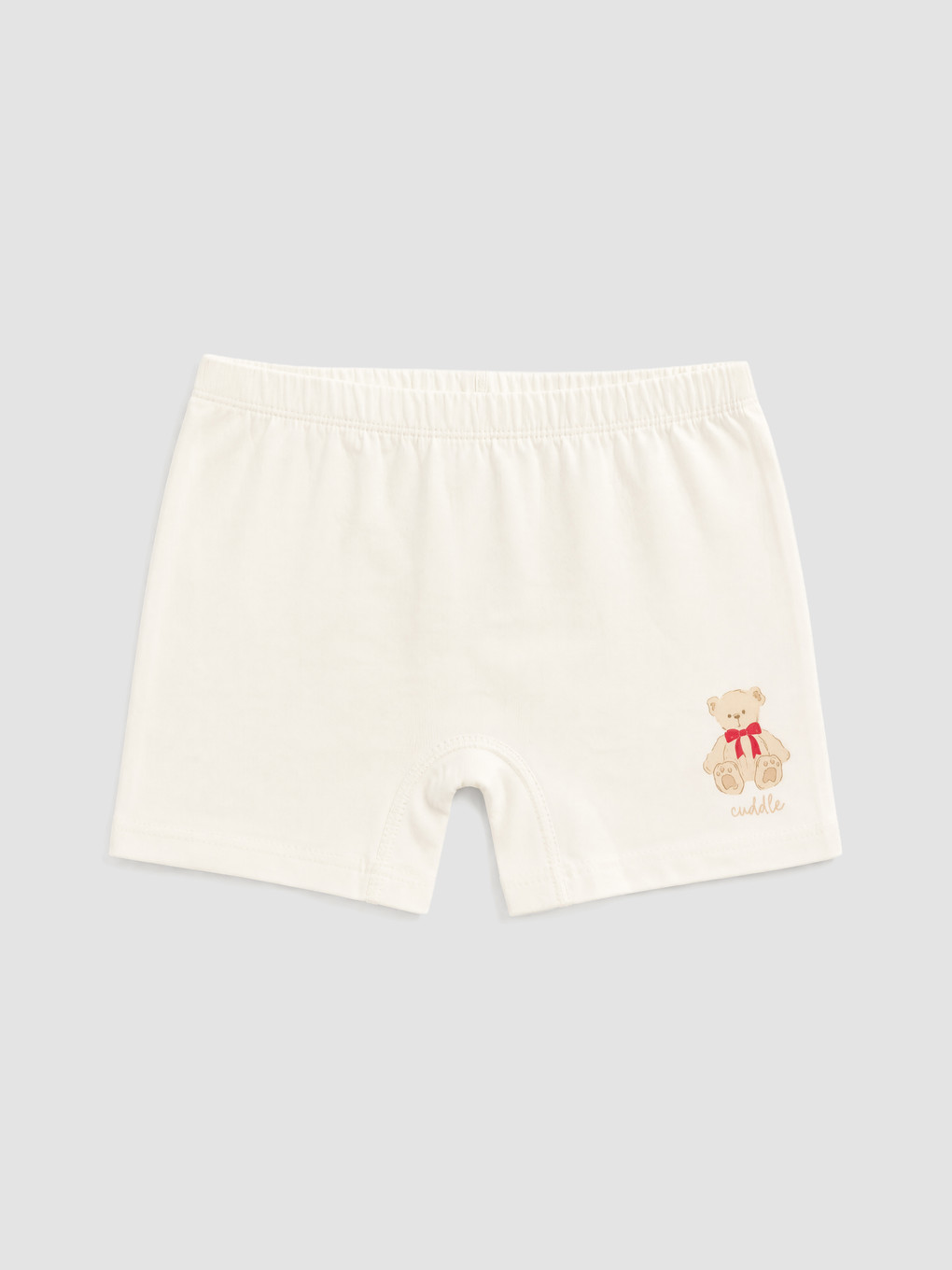 Girl Ecru Boxer Briefs-4