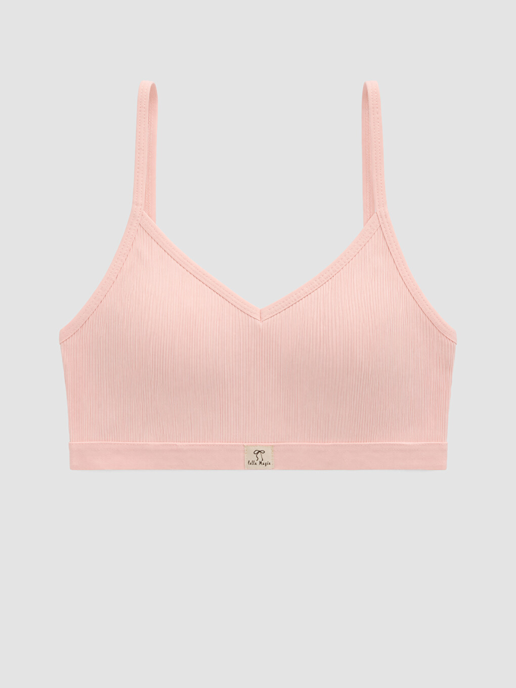 Pembe Kız Çocuk Büstiyer 2'li-2