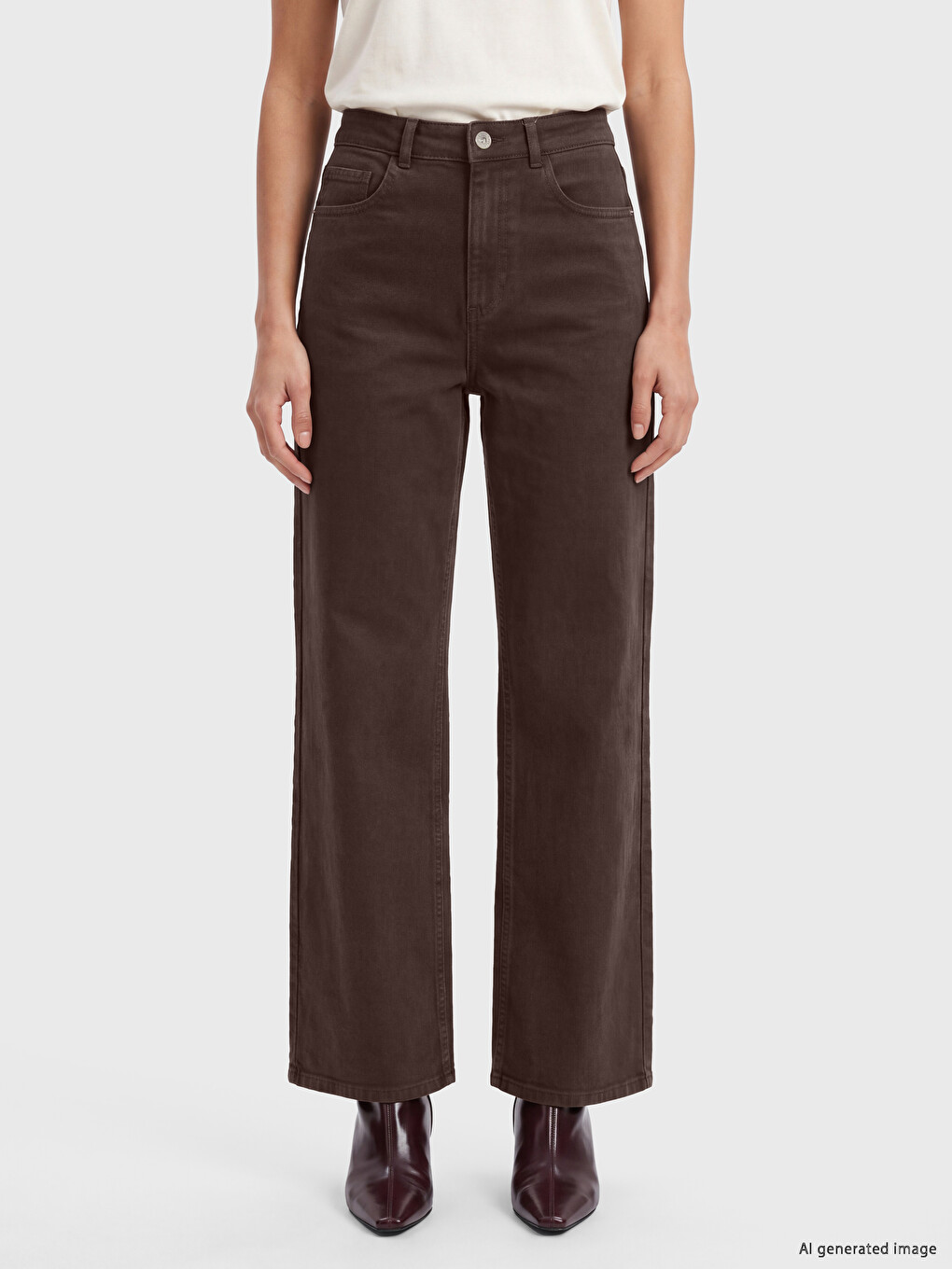 Slim Fit Women's Jeans-1