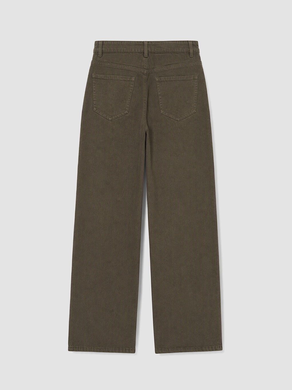 Woman Green Jeans-1