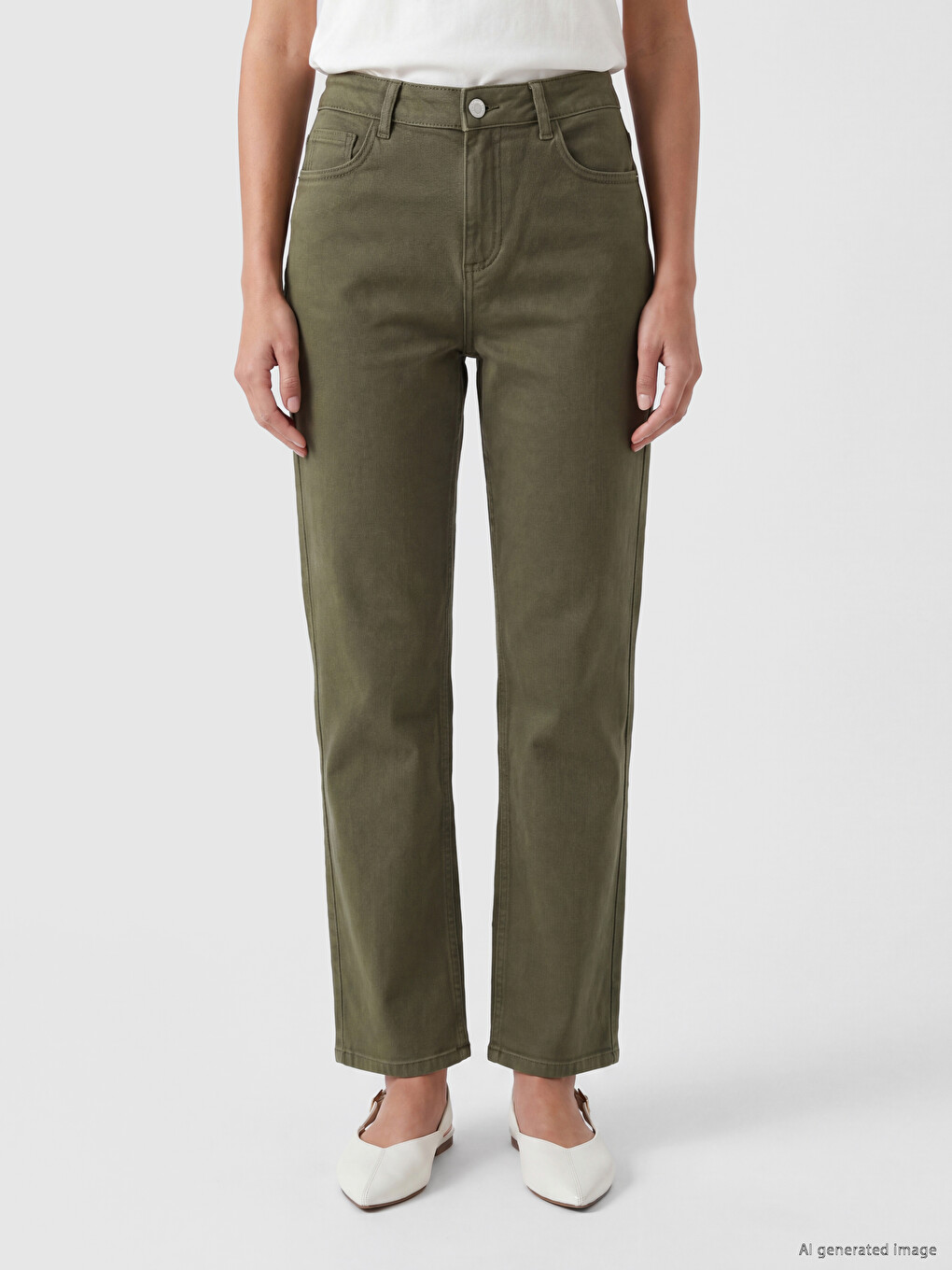 Slim Fit Women's Jeans-1