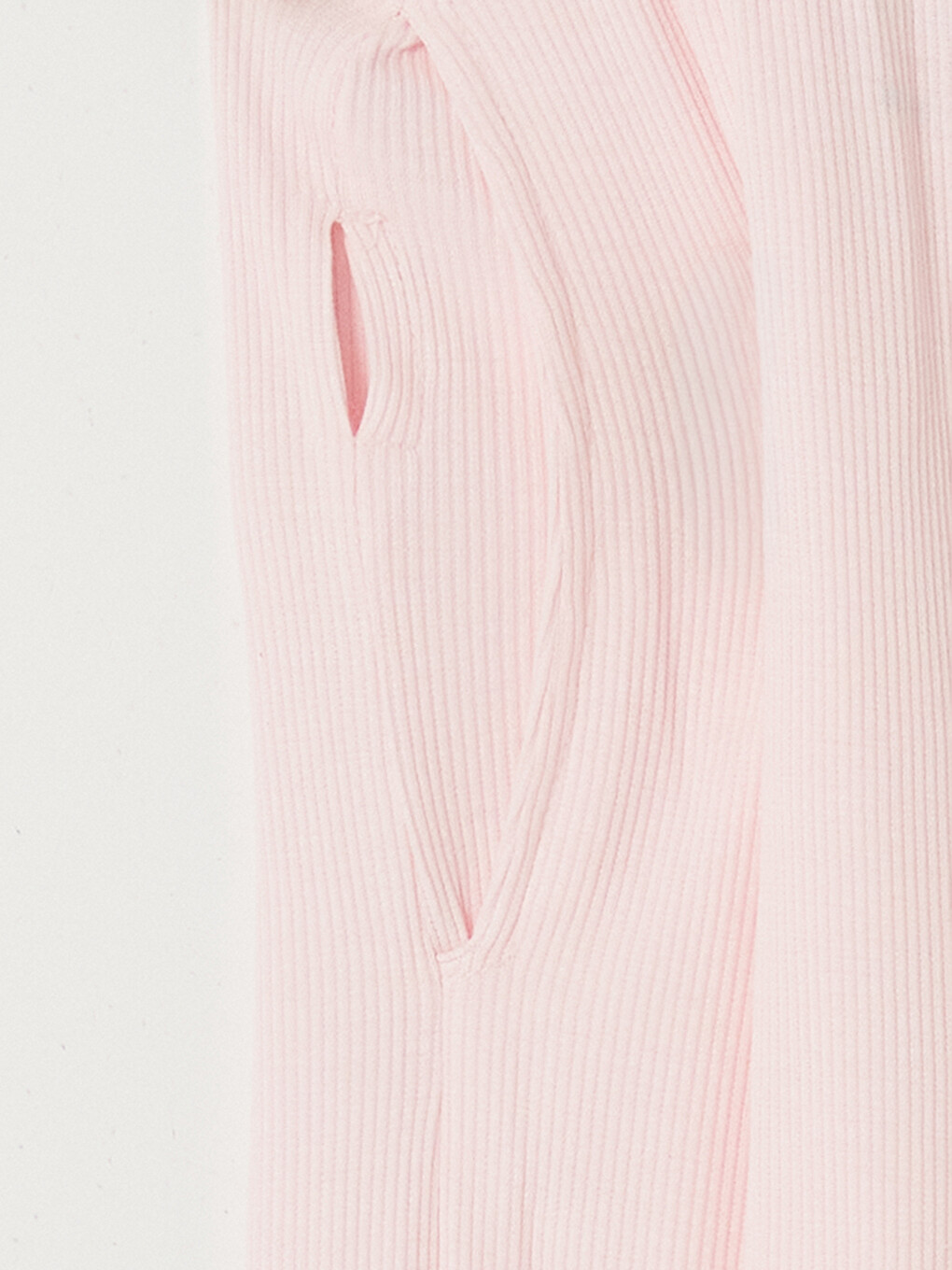 Pembe Bisiklet Yaka Kız Çocuk Pijama Takım-2