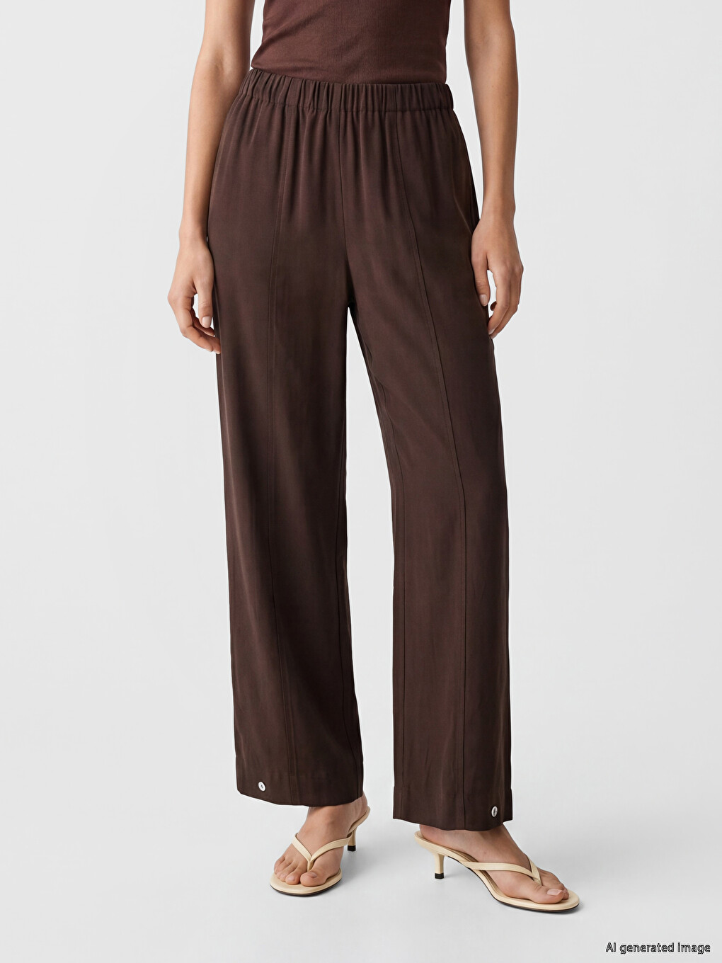 Pantaloni Maro Femeie-1