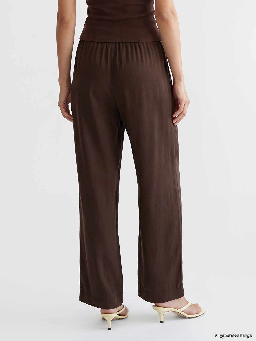 Pantaloni Maro Femeie-2