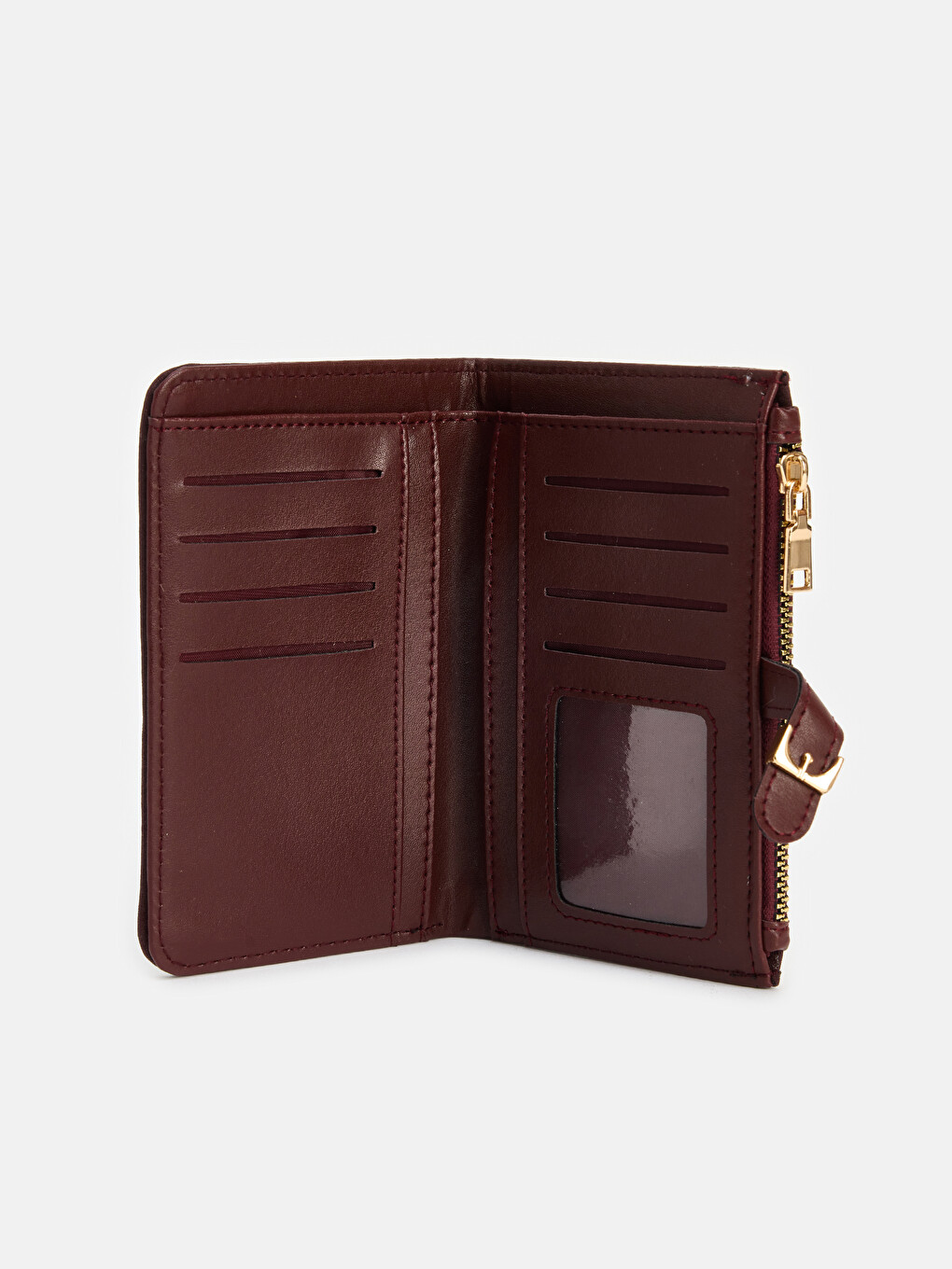 Woman Bordeaux Wallet-3