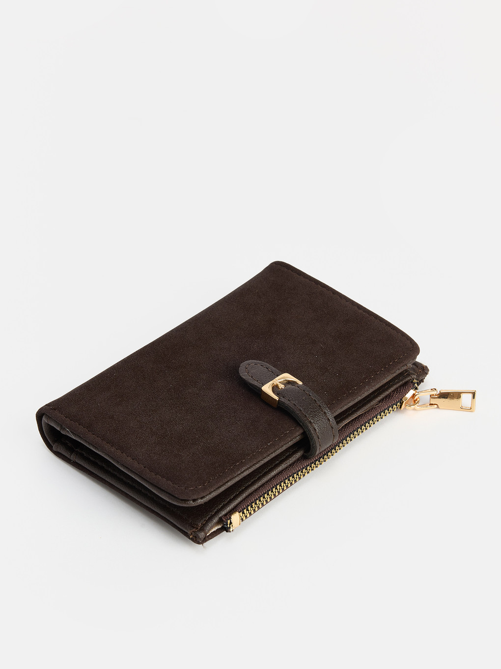 Suede Look Women's Wallet-1