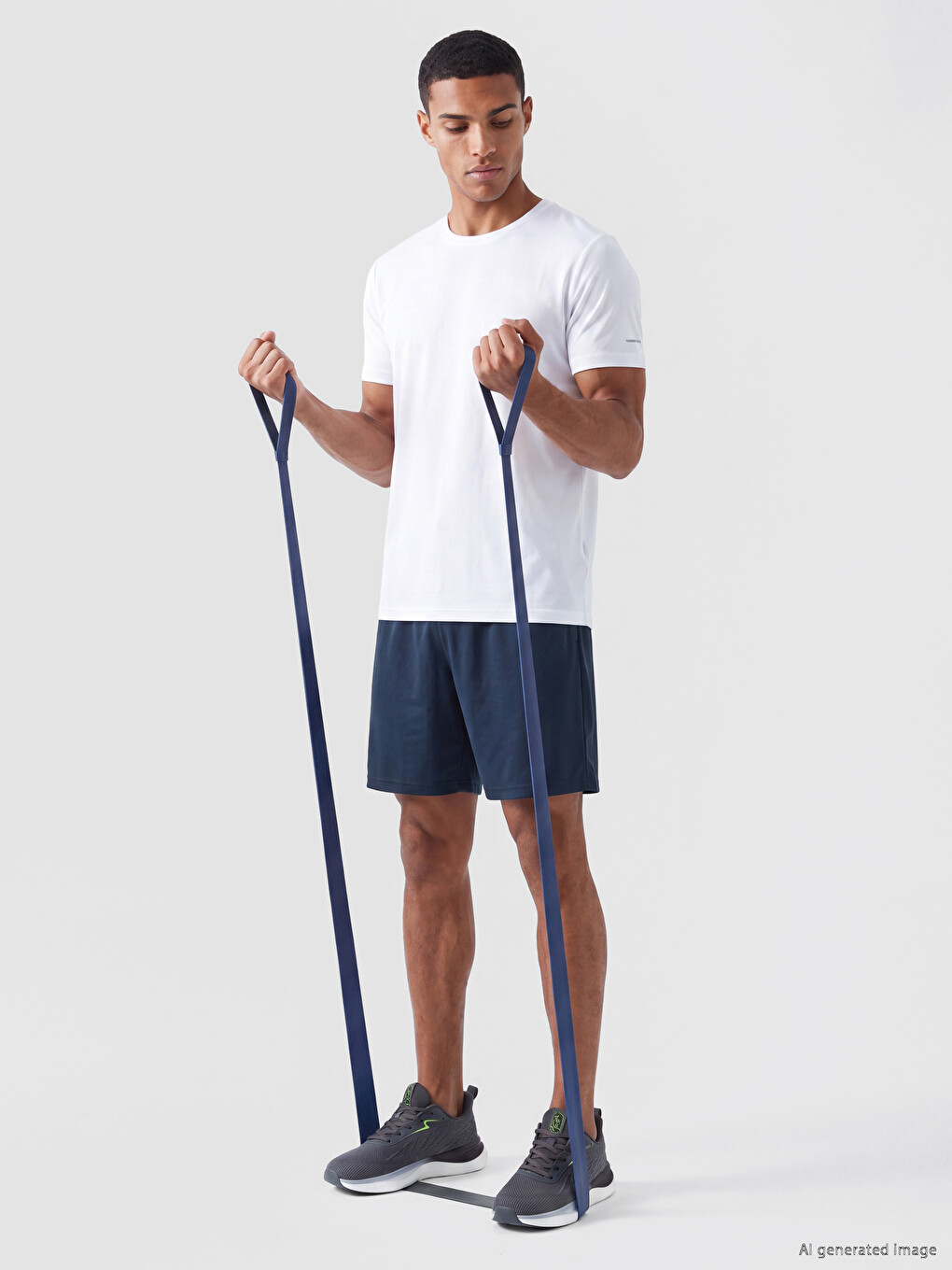 Crew Neck Men's Sport T-shirt-1