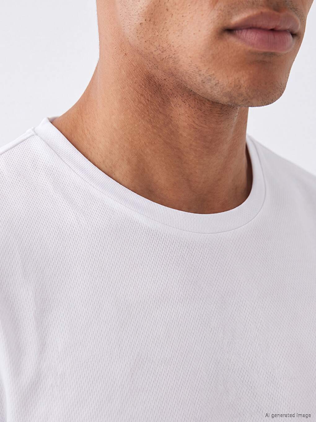 Crew Neck Men's Sport T-shirt-2