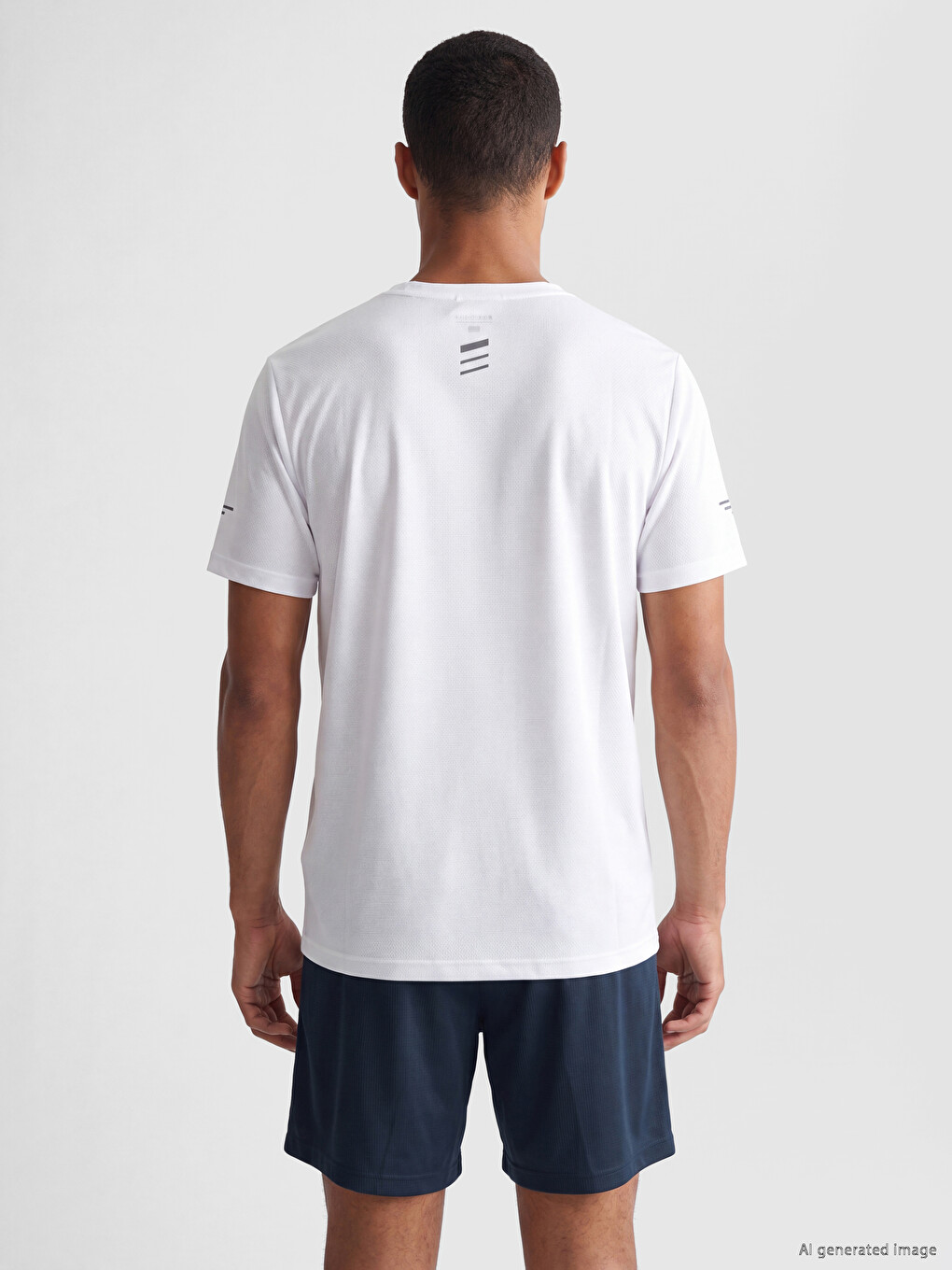 Crew Neck Men's Sport T-shirt-3