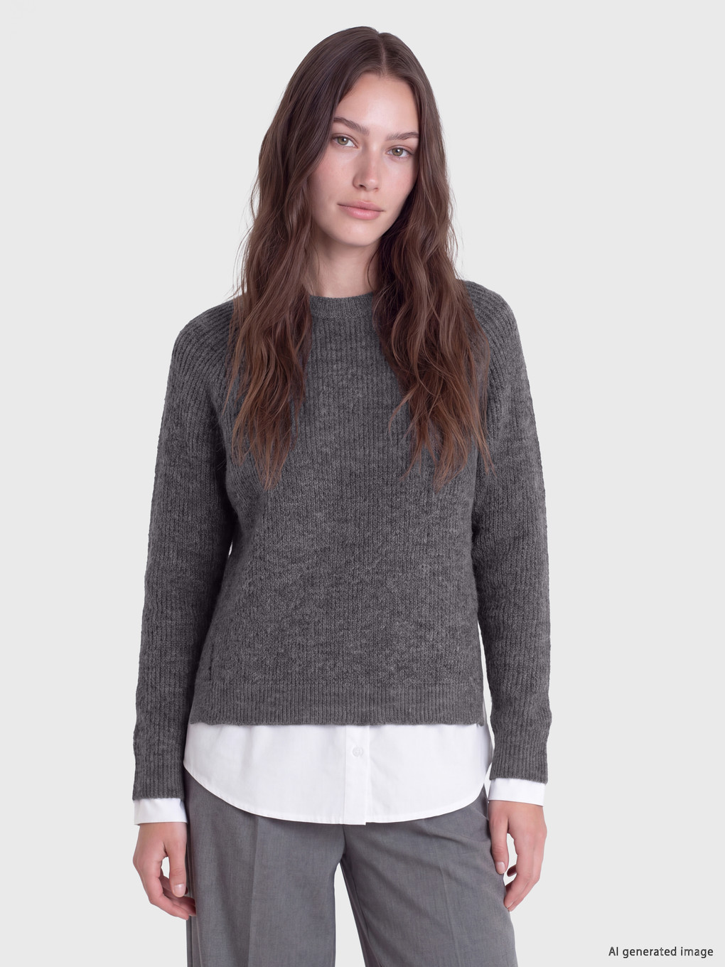 Woman Anthracite Tunic