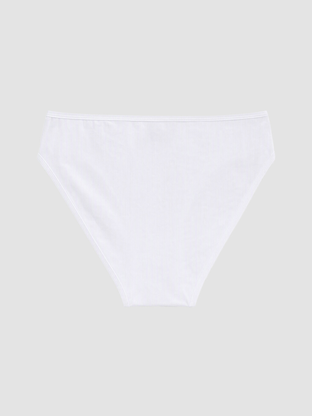 Beyaz Baskılı Bikini Külot 3'lü-4