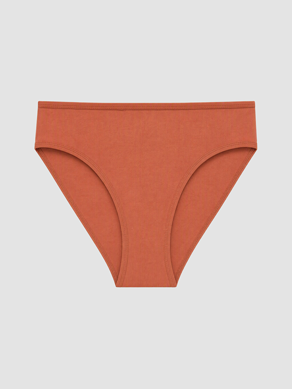 Kahverengi Baskılı Bikini Külot 5'li-3
