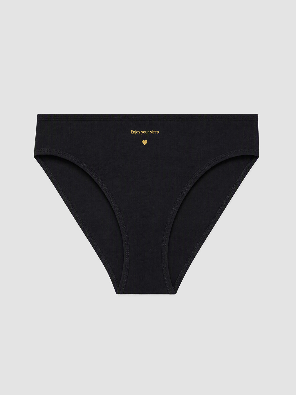 Kahverengi Baskılı Bikini Külot 5'li-5