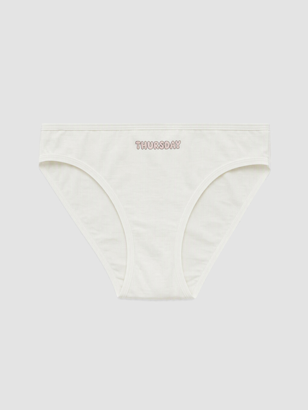 Pembe Baskılı Bikini Külot 5'li-1