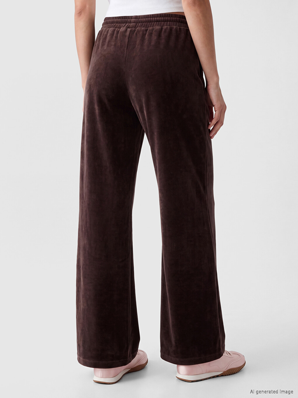Pantaloni De Trening Visiniu Femeie-3