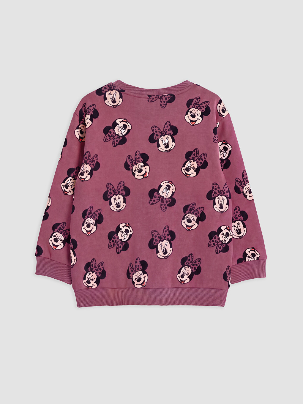 Pembe Minnie Mouse Baskılı Kız Çocuk Takım-3
