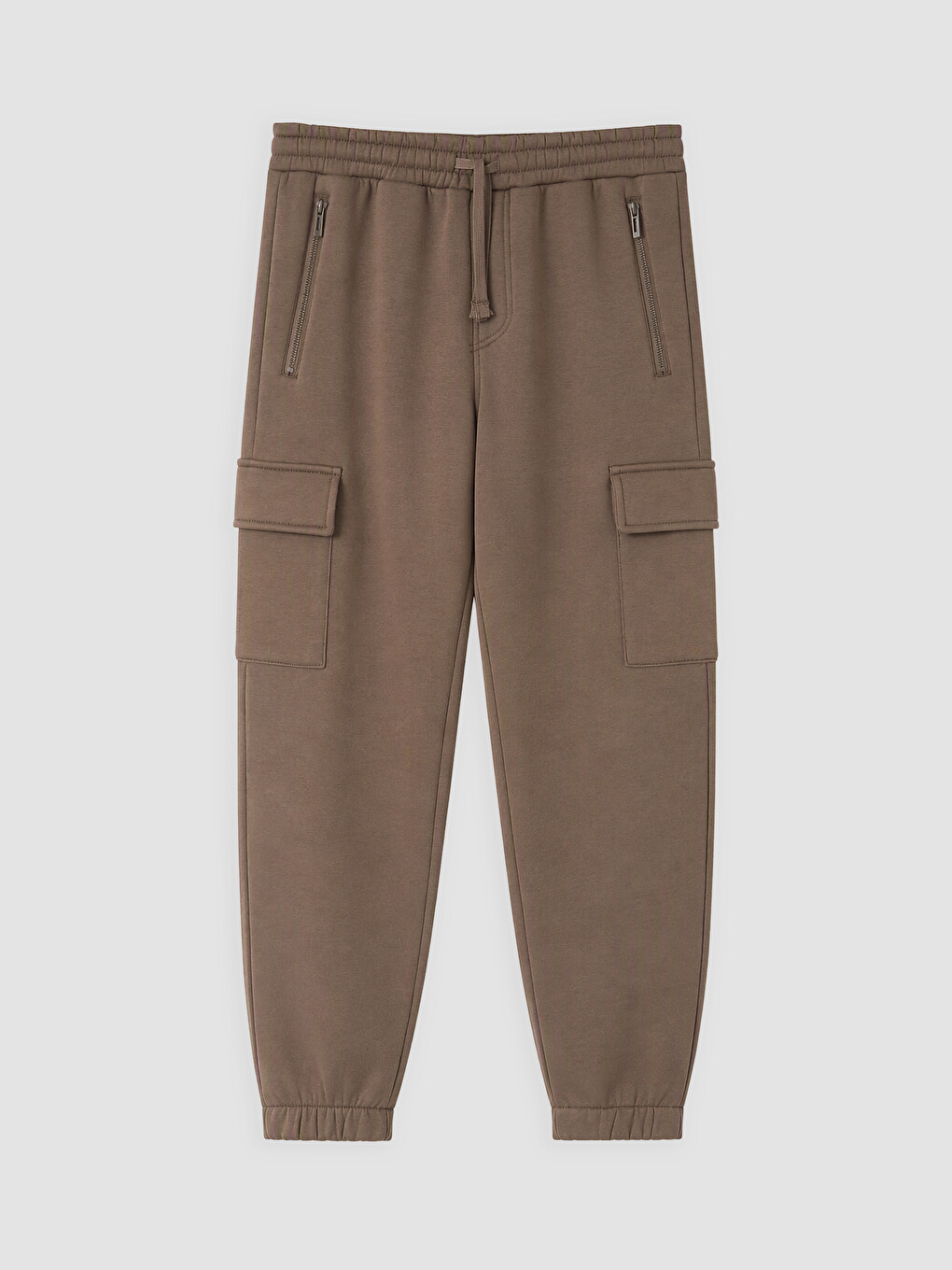 Man Brown Jogger Sweatpants