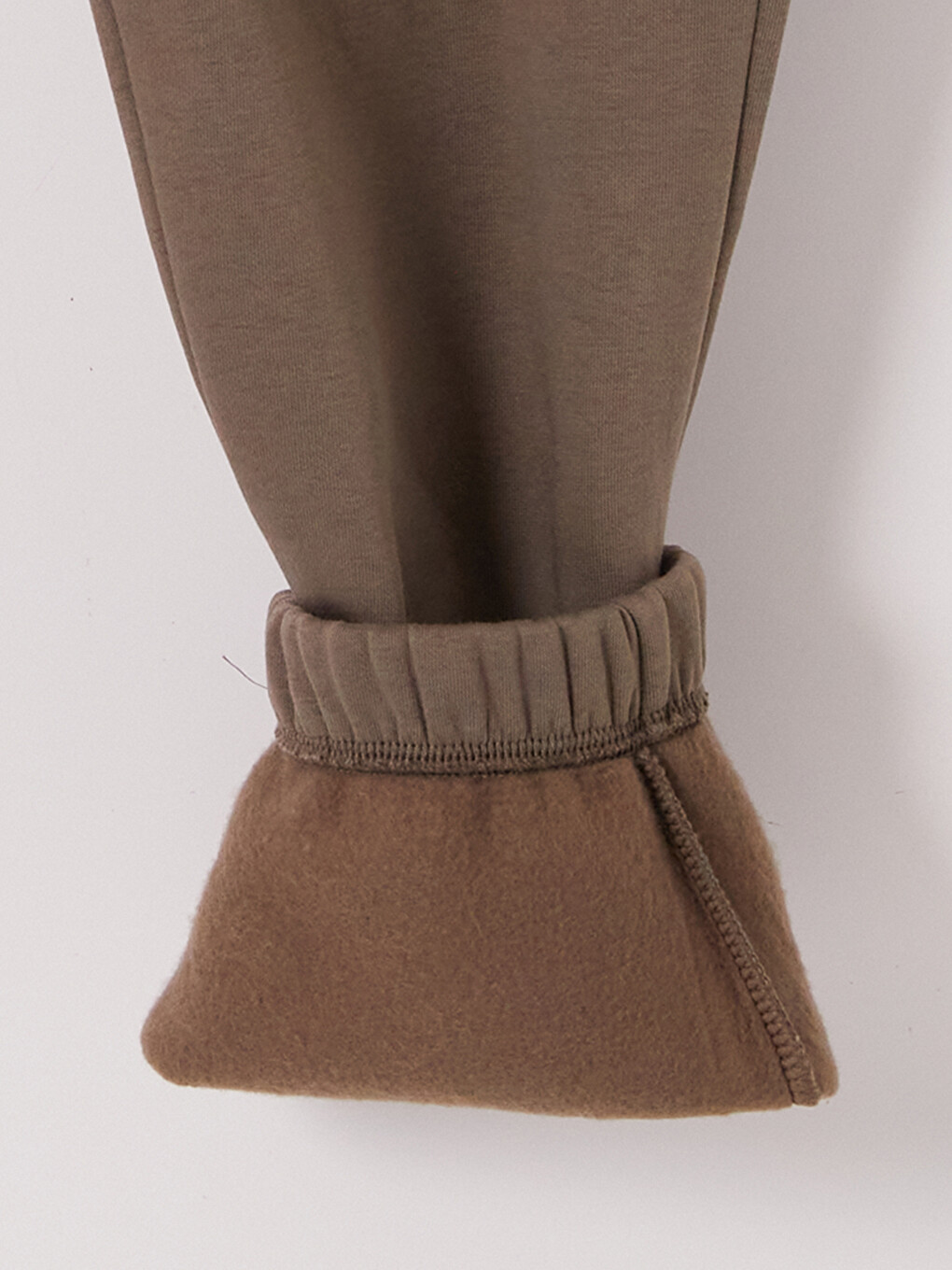 Man Brown Jogger Sweatpants-3