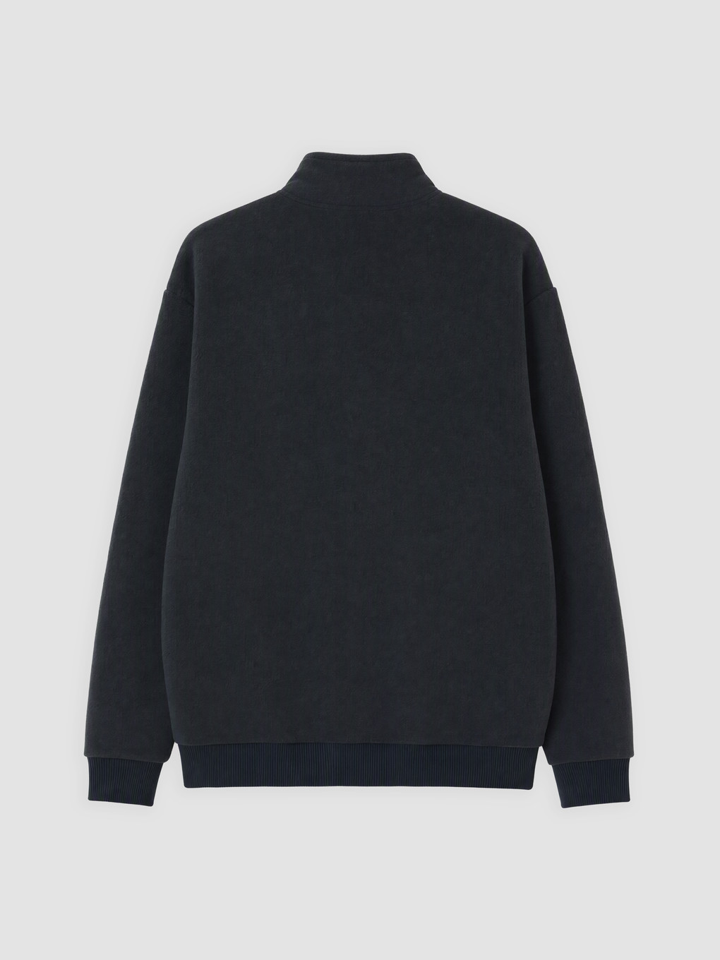 Yeşil Dik Yaka Erkek Sweatshirt-5