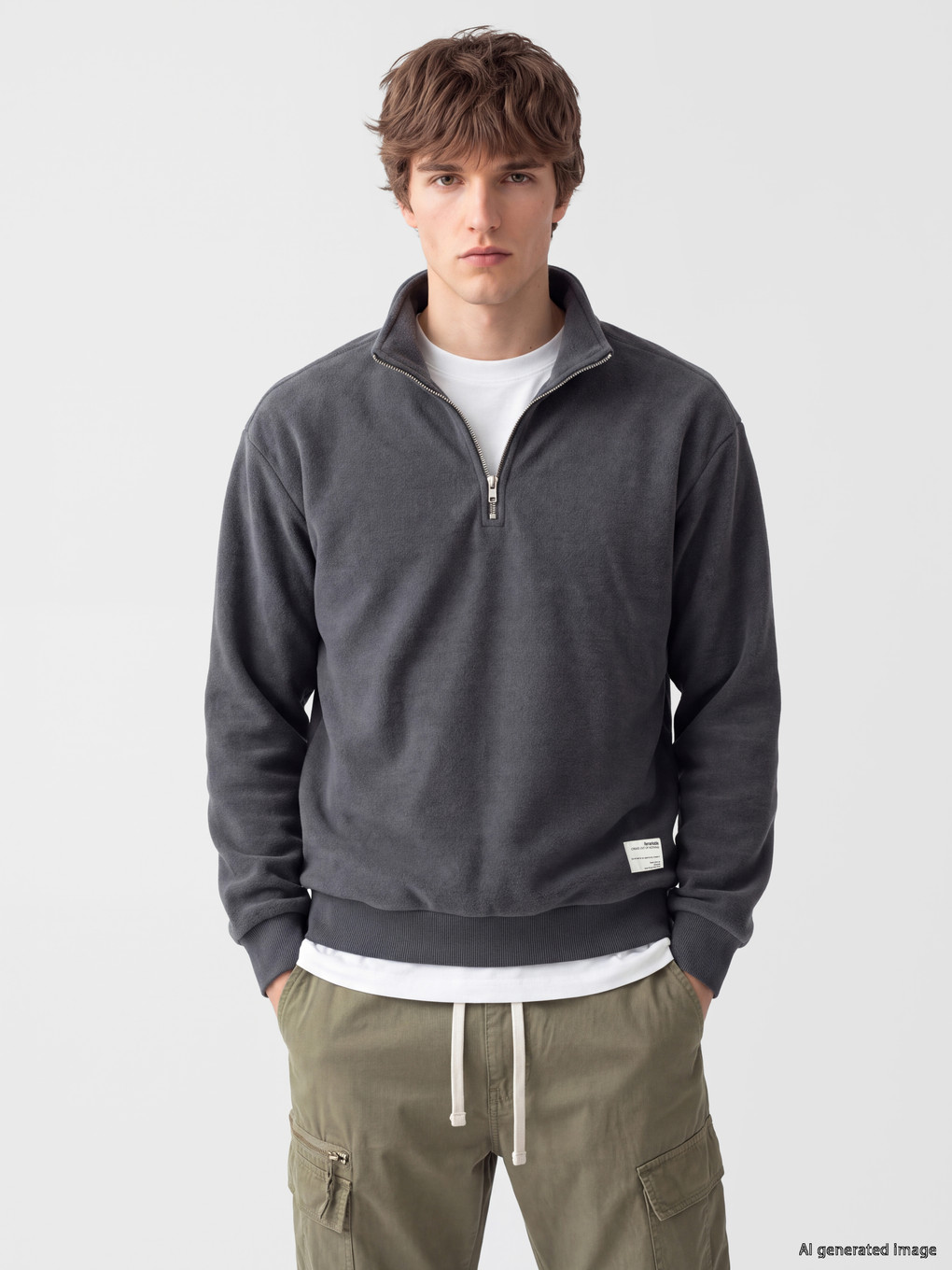 Man Anthracite Sweatshirt