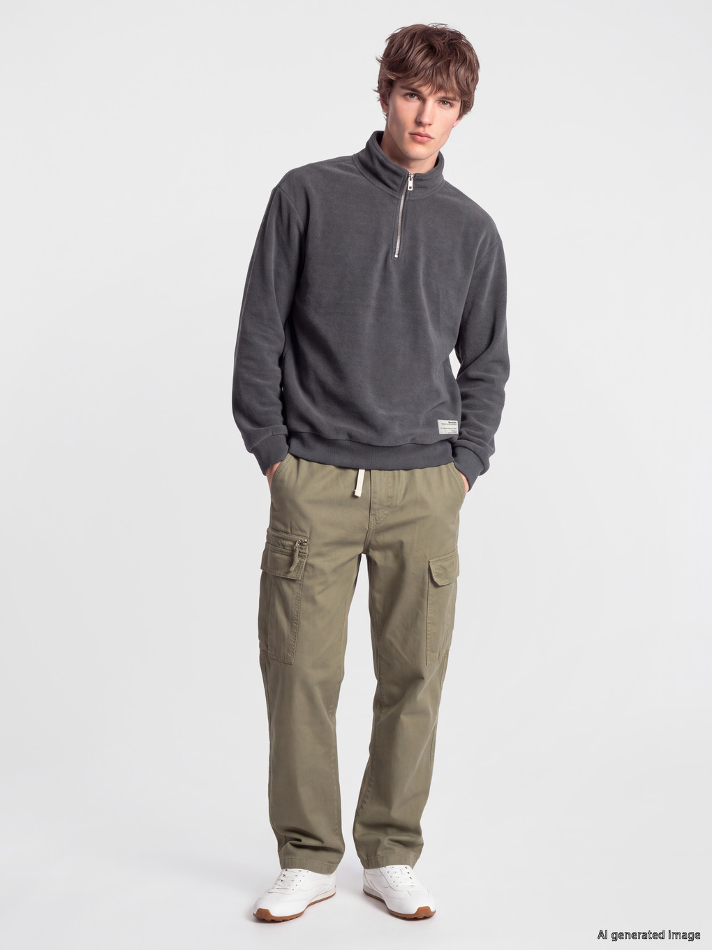 Man Anthracite Sweatshirt-1